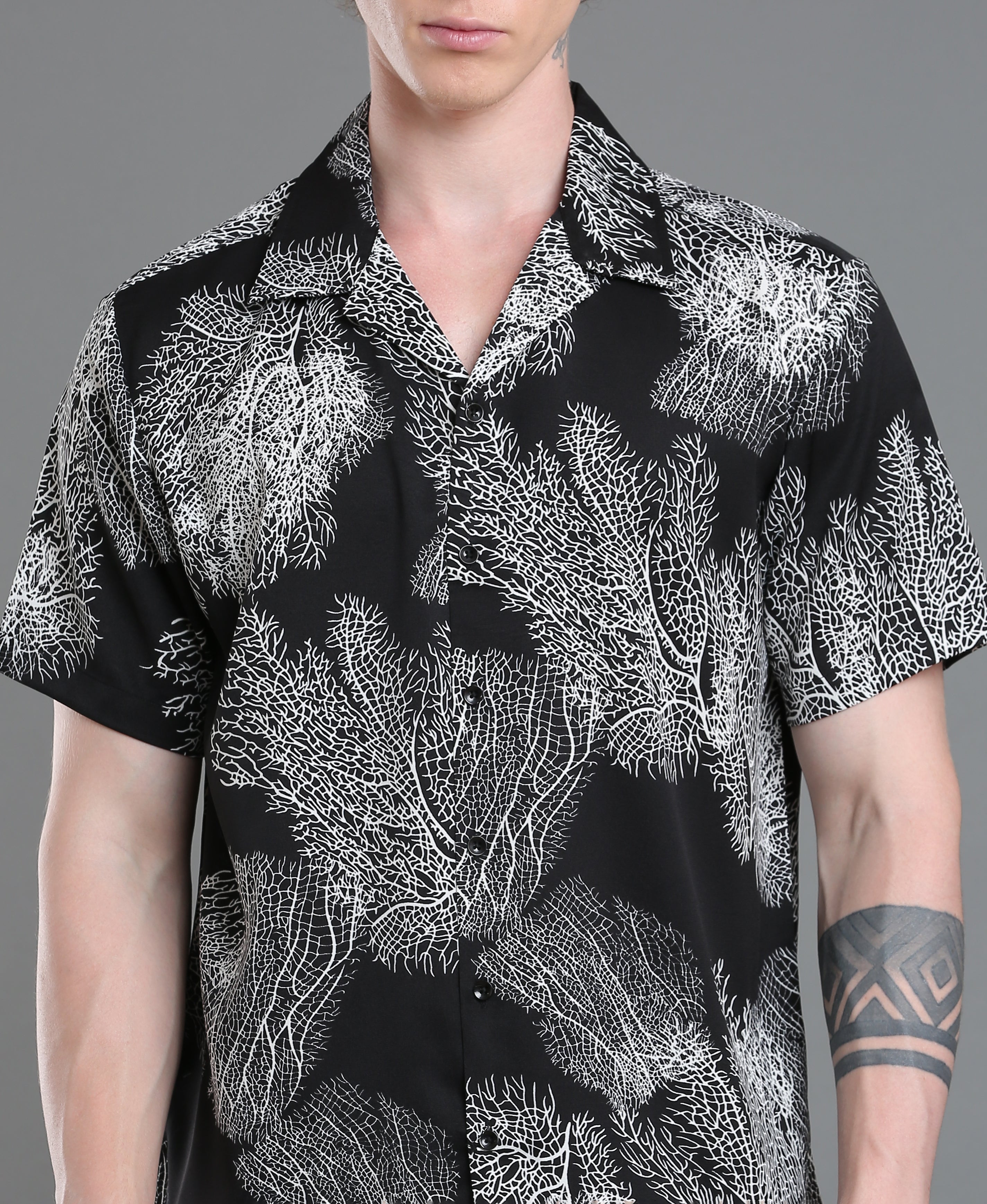 Palm Breeze Rayon Shirt