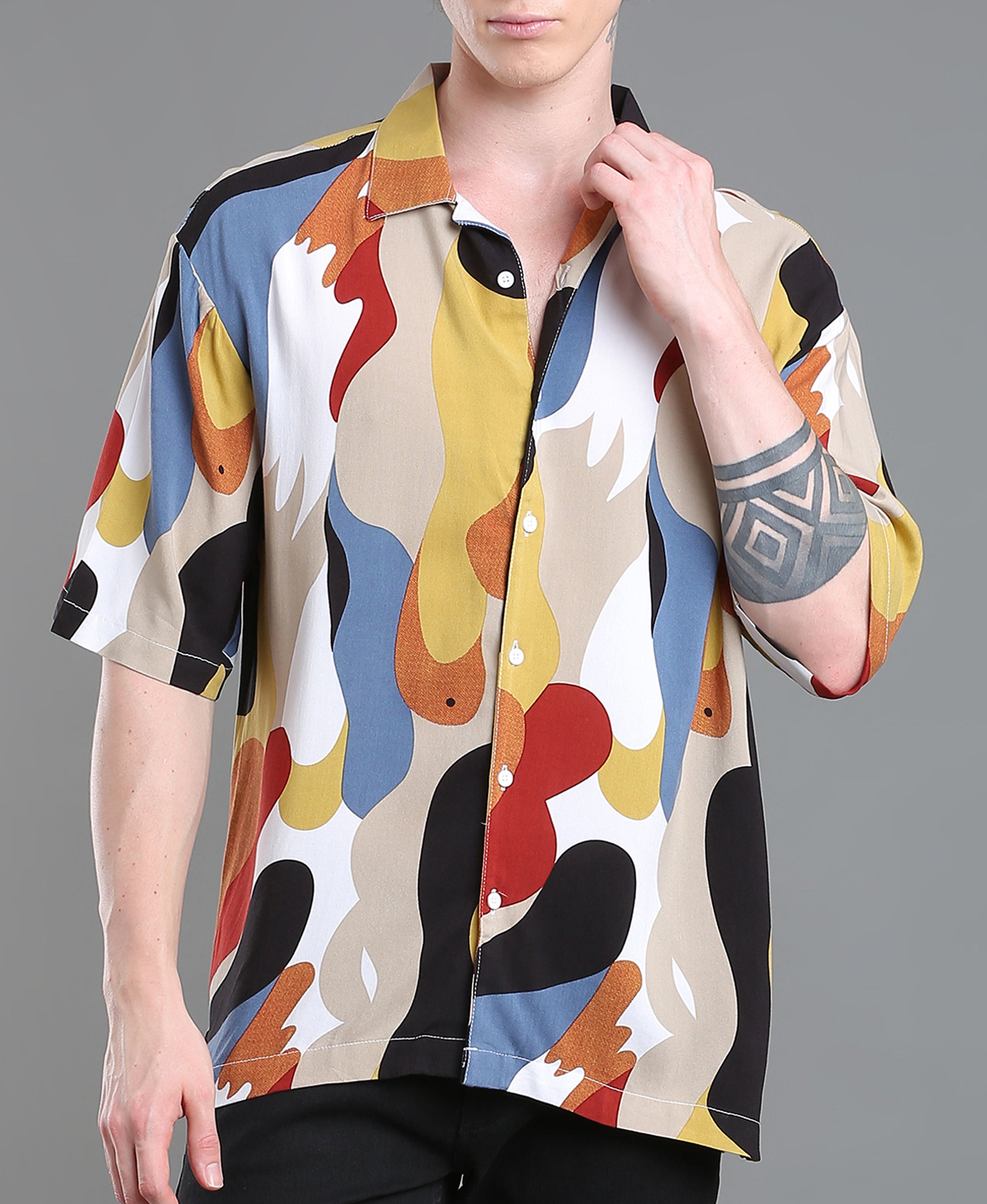 Tropical Bloom Regular Shirt