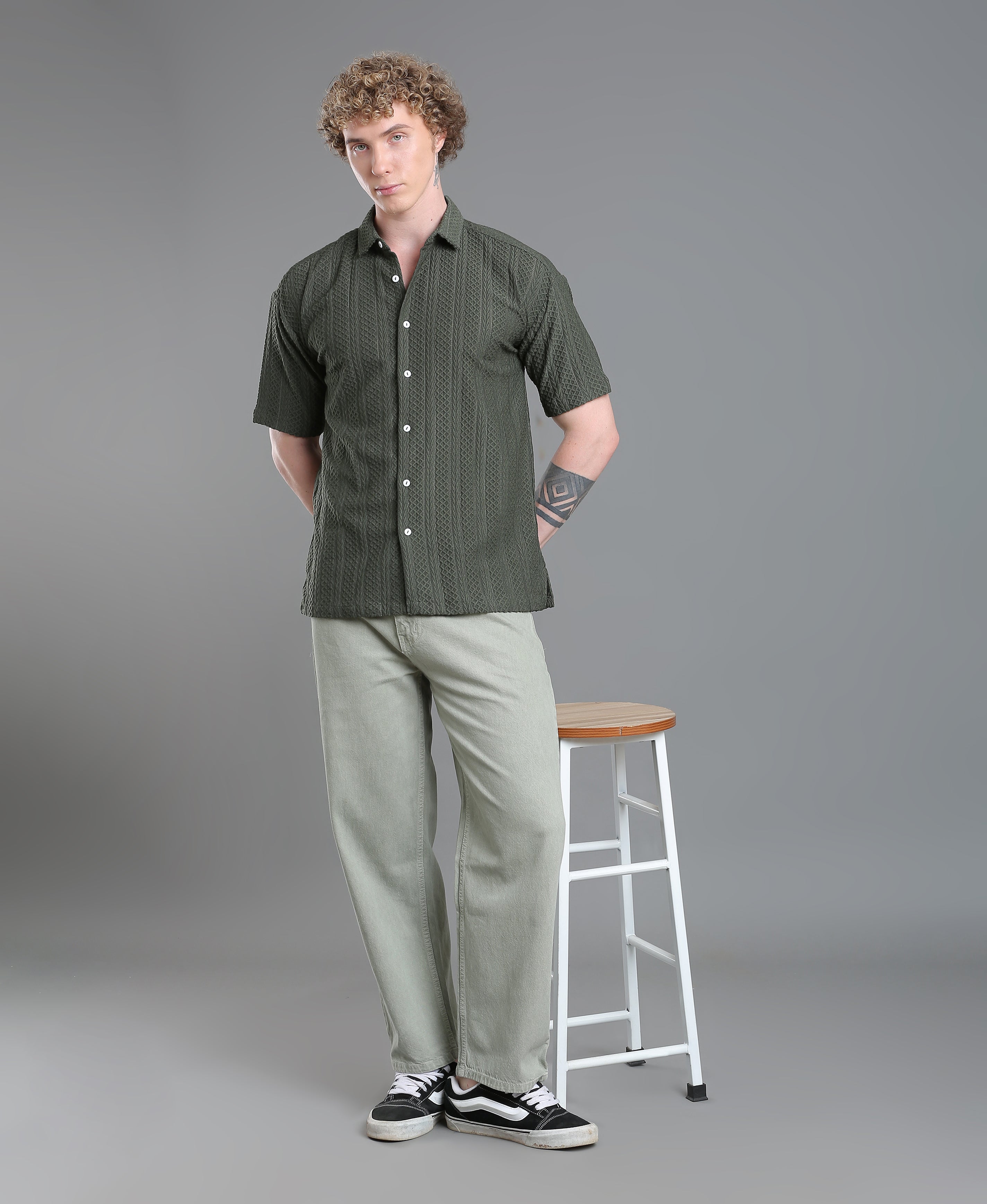 Leaf Trail Denim Jeans
