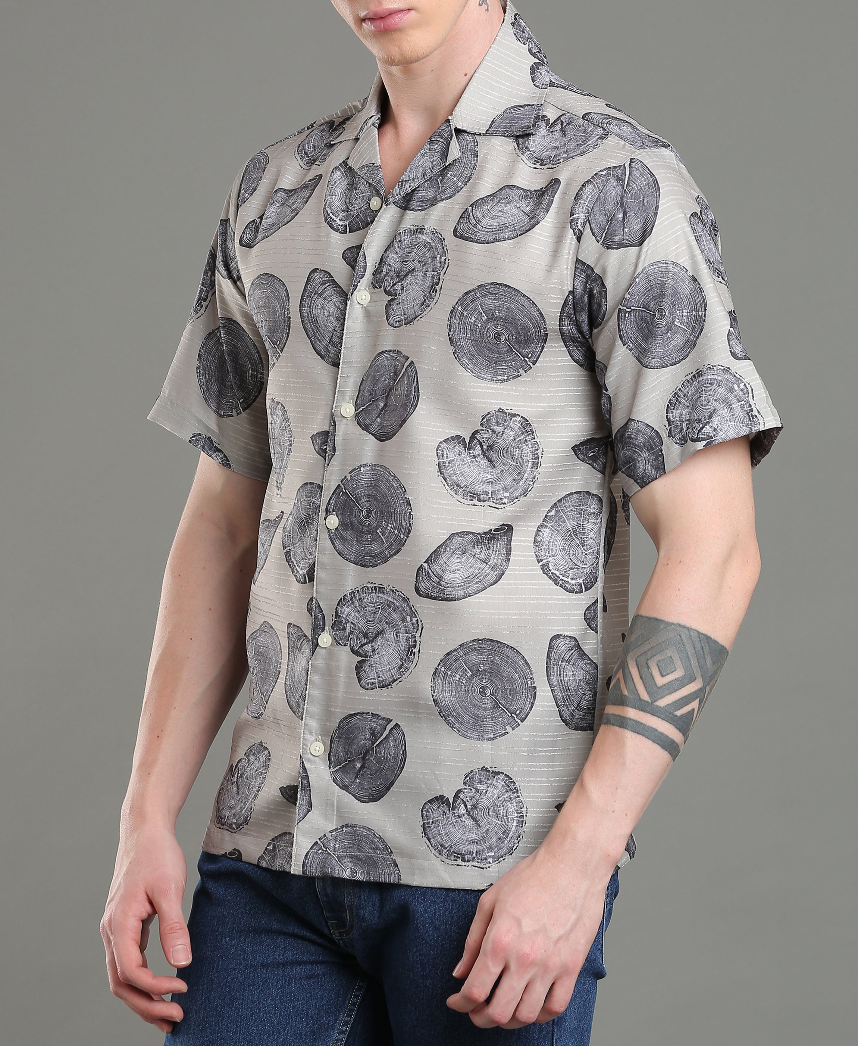 Mosaic Digital Cuban Shirt