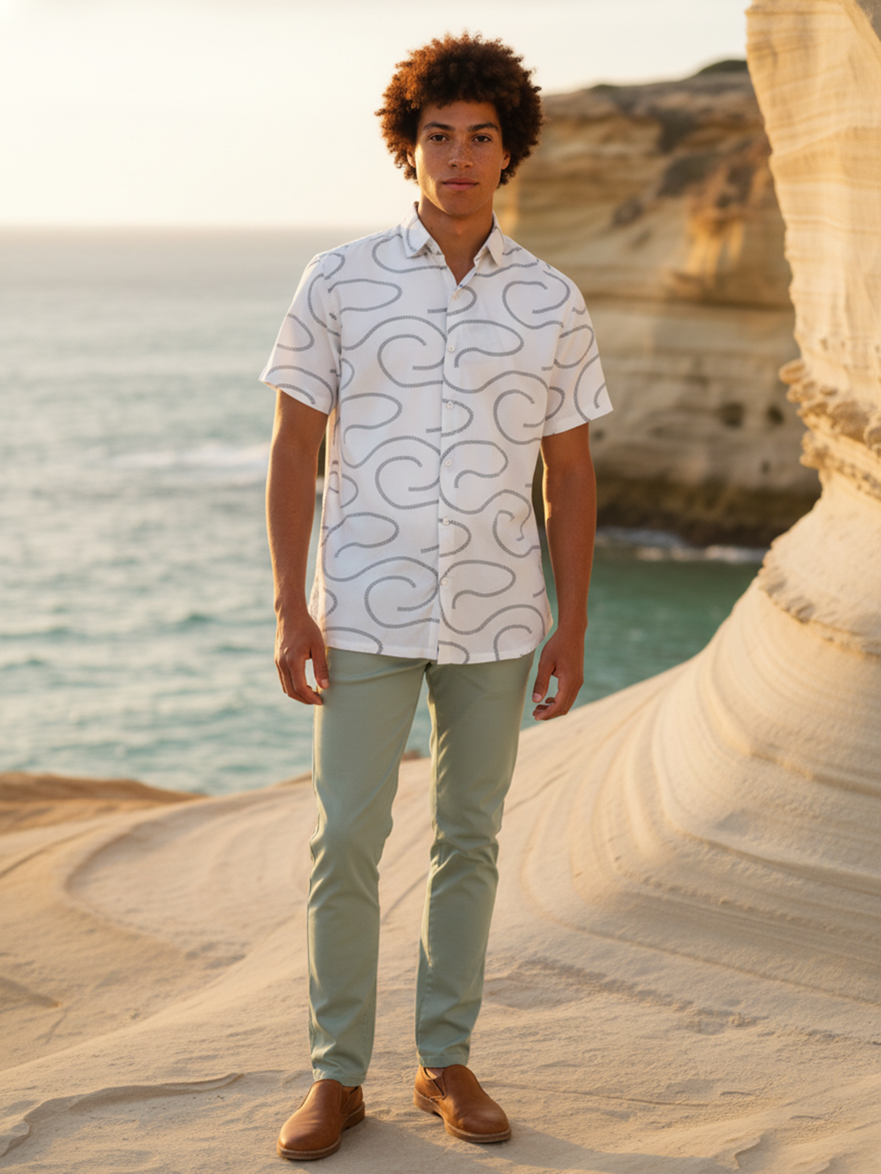 Leaf Mist Line Men's Jogger