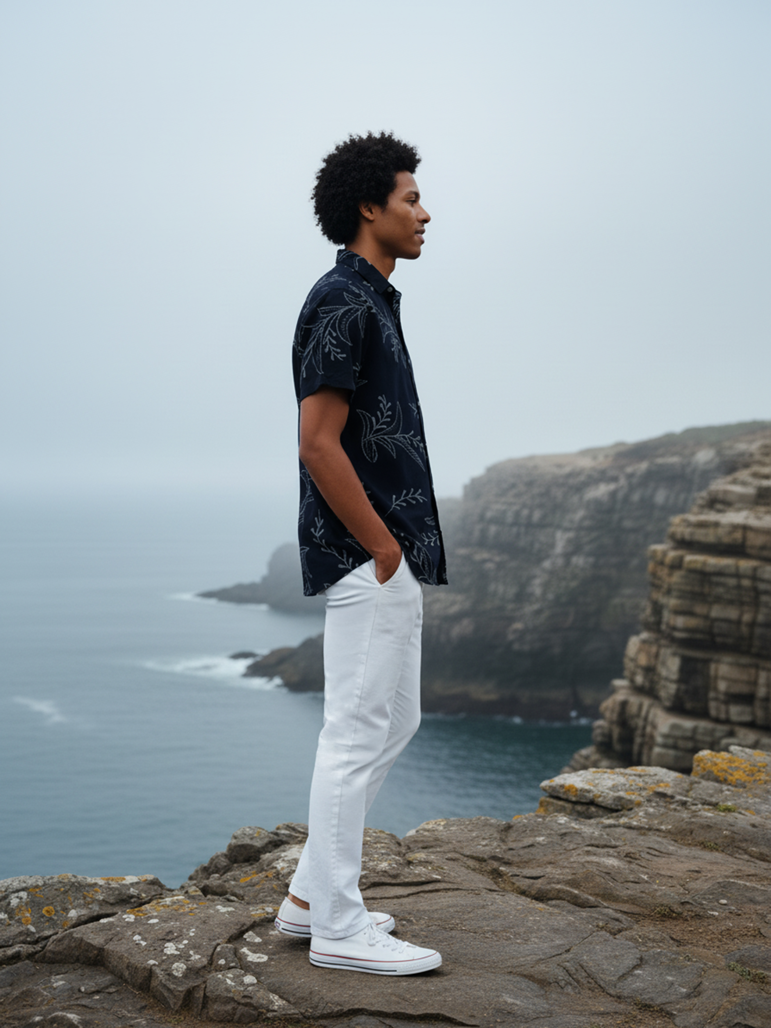 Ivory Veil Arc Men's Jogger