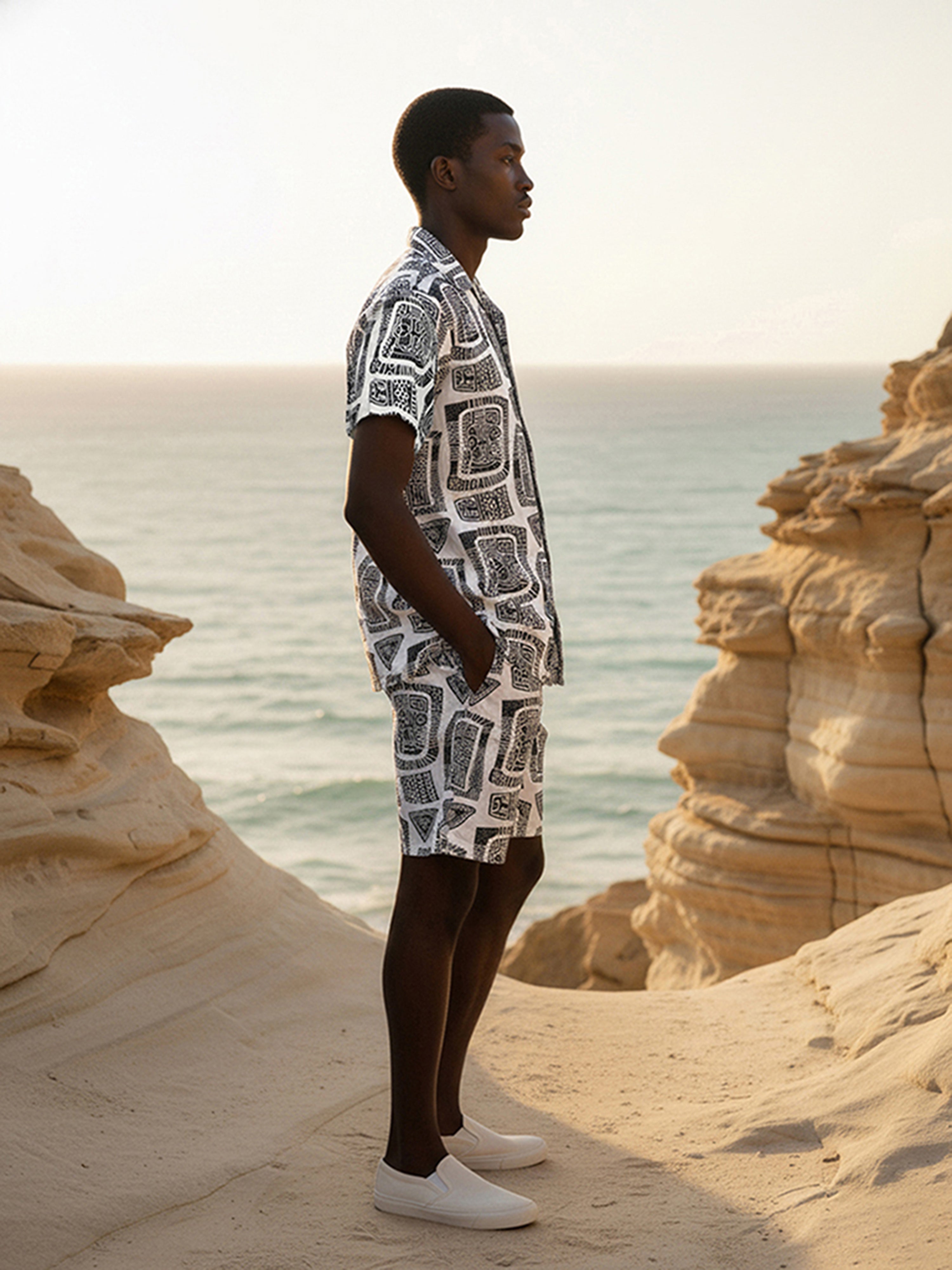 Men’s Ivory Ease Co-Ord