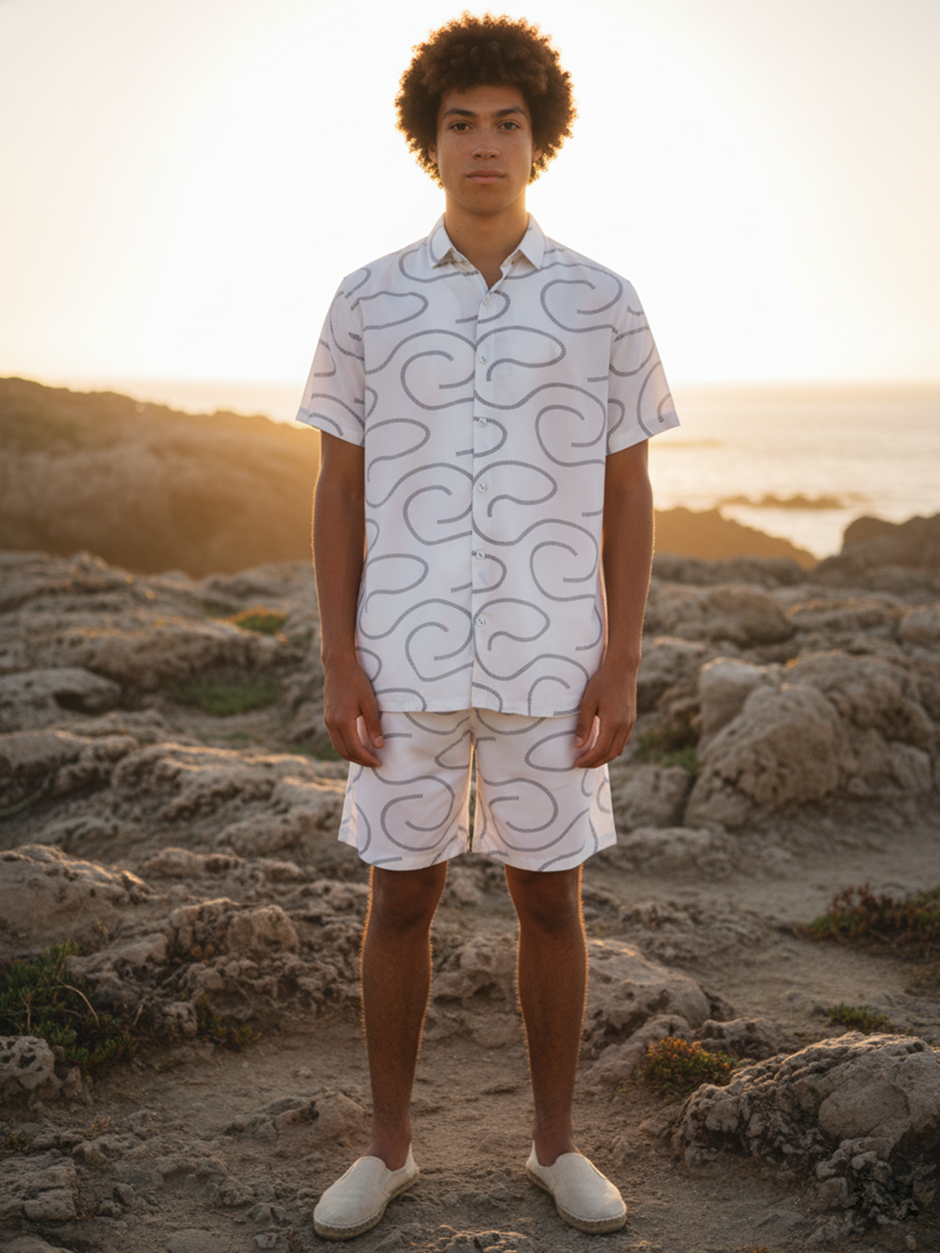 Men’s Ivory Ease Co-Ord