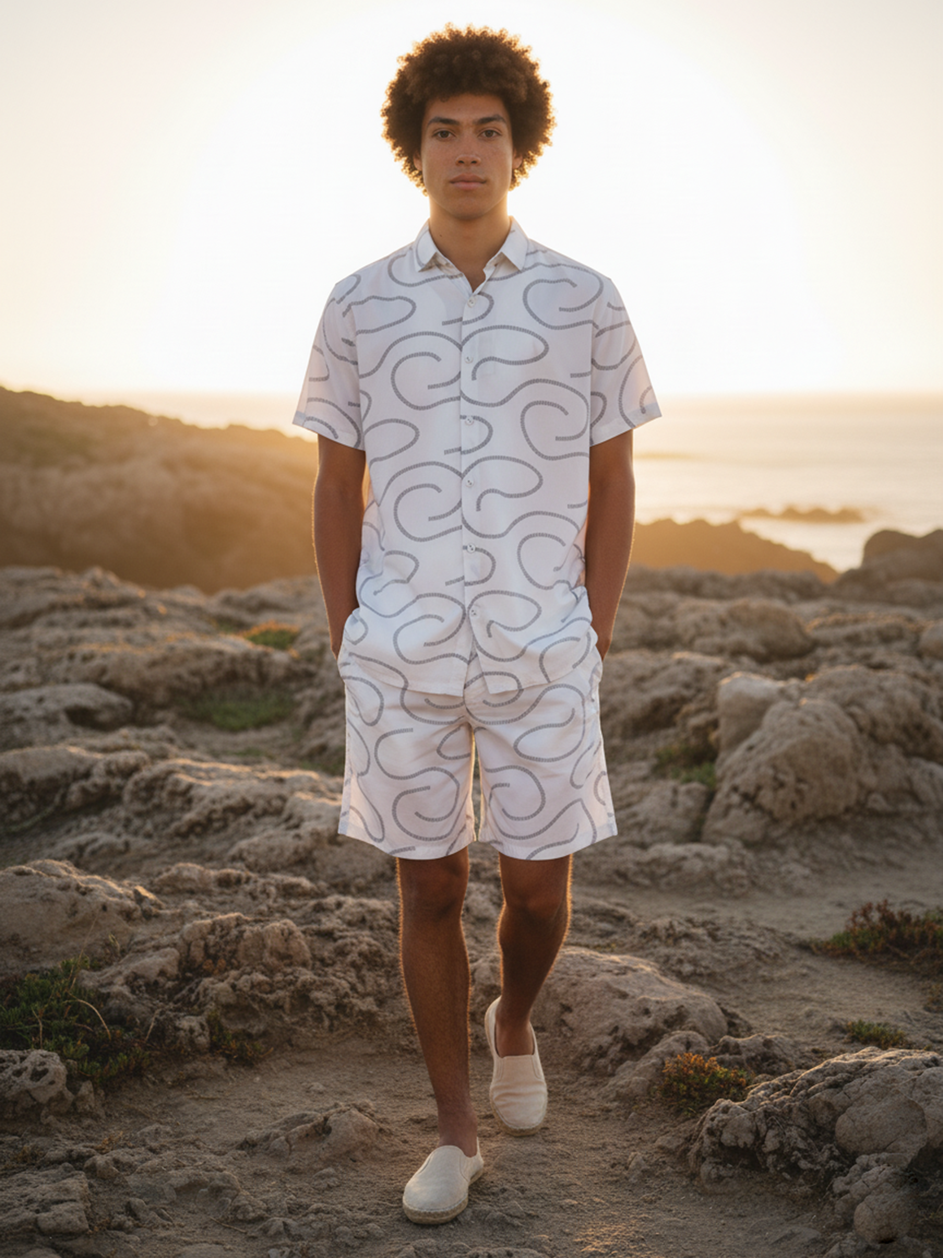 Men’s Ivory Ease Co-Ord