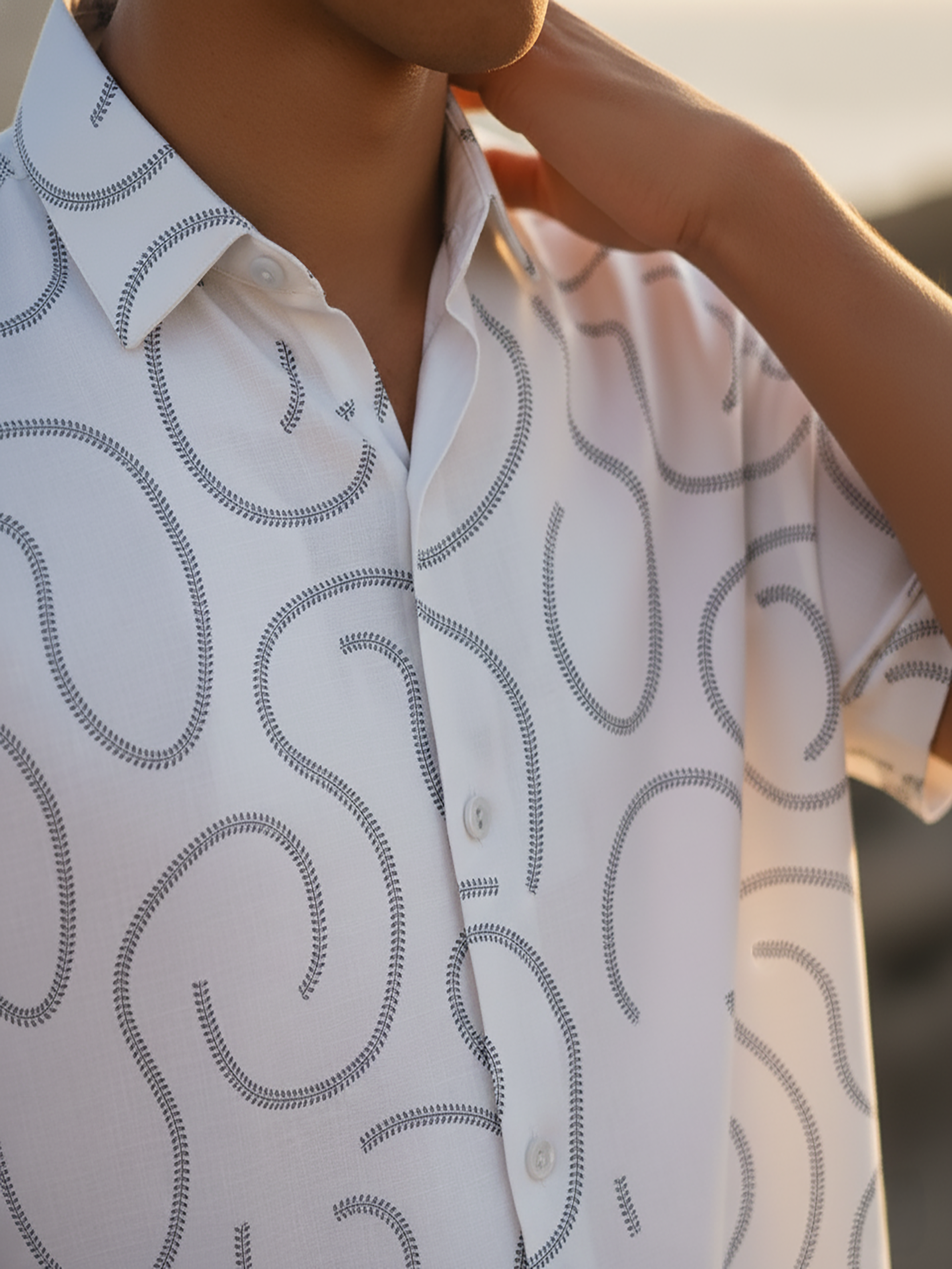 Men’s Ivory Ease Co-Ord