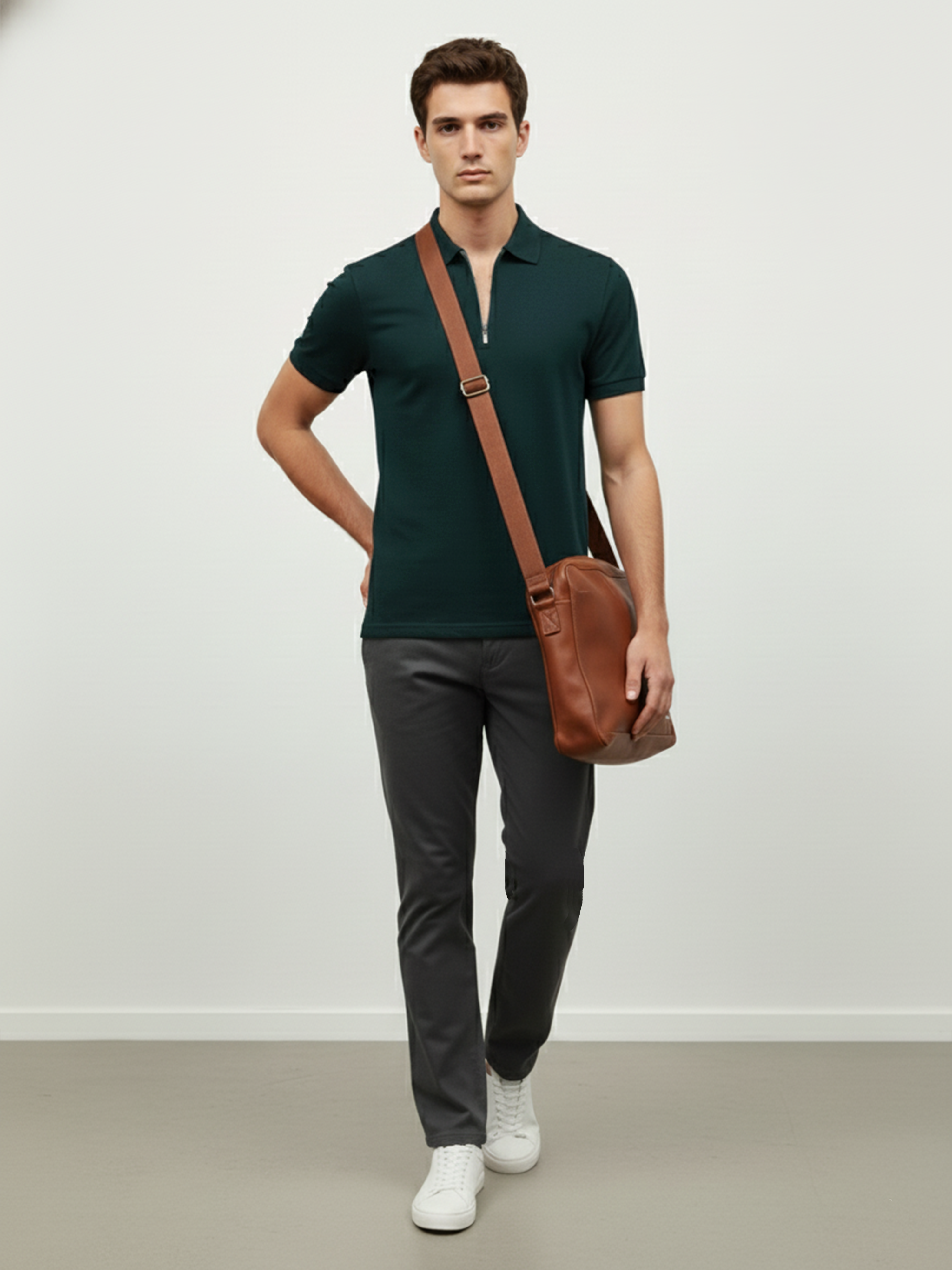 Men’s Olive Grove Relax Polo