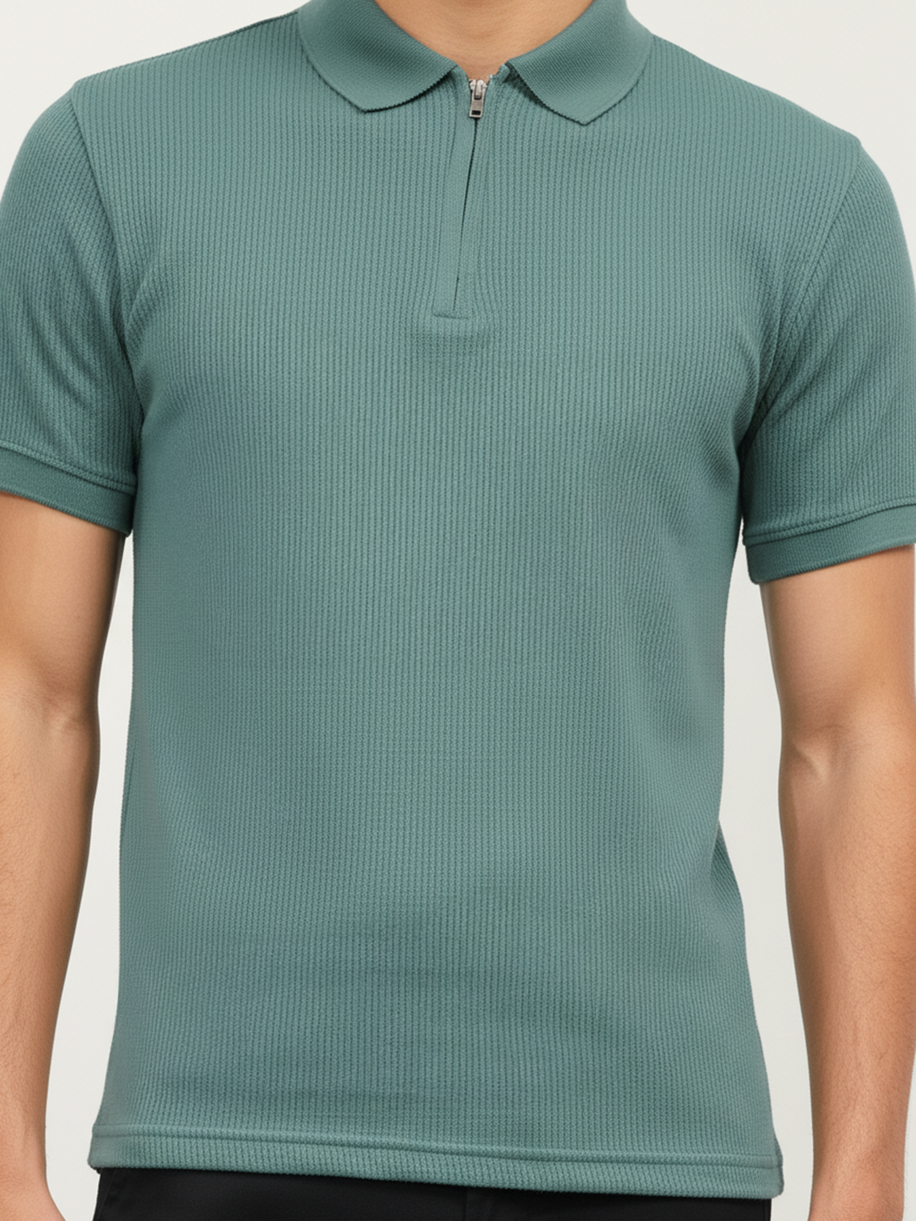 Men’s Sage Green Crest Relax Polo