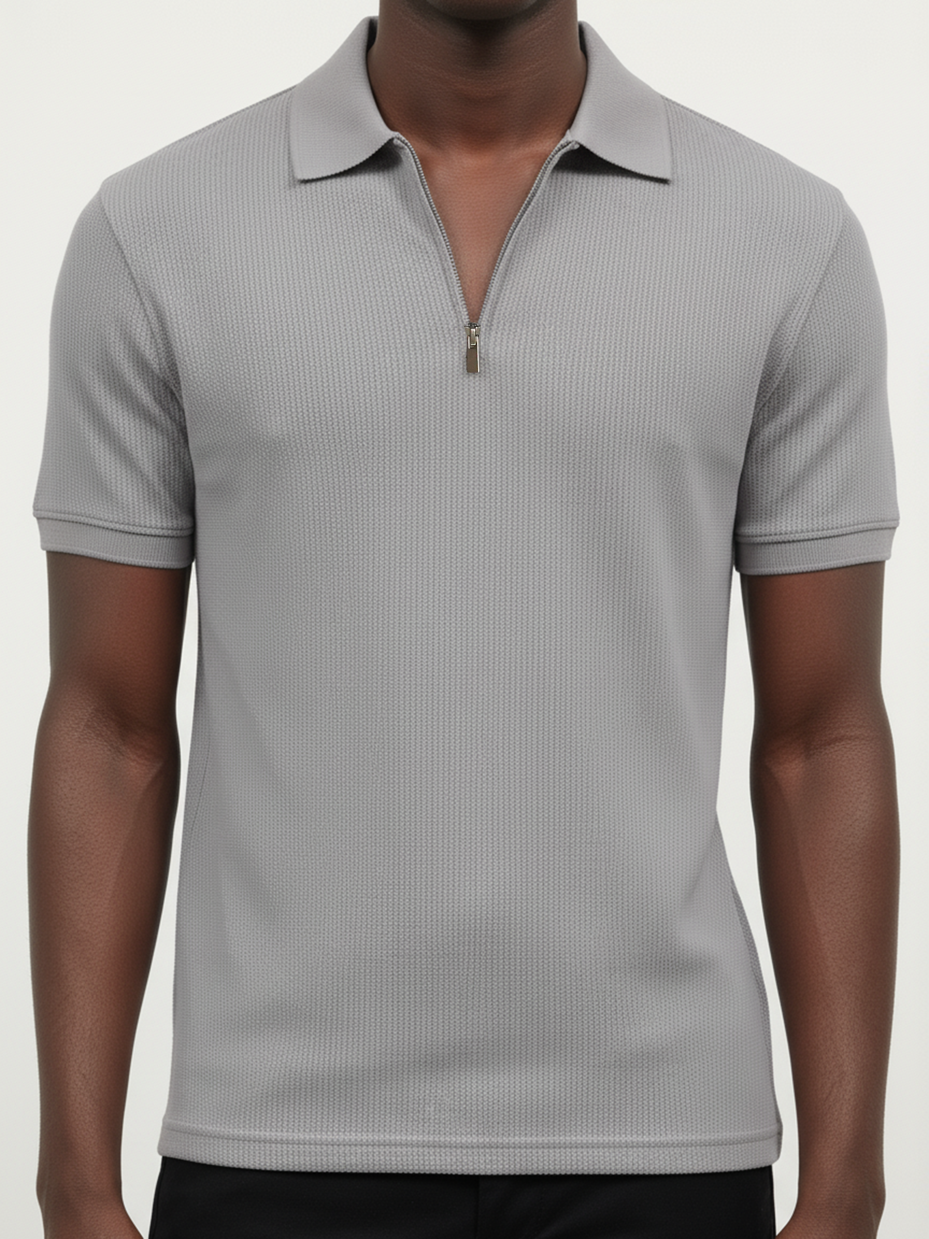 Men’s Light Grey Drift Relax Polo