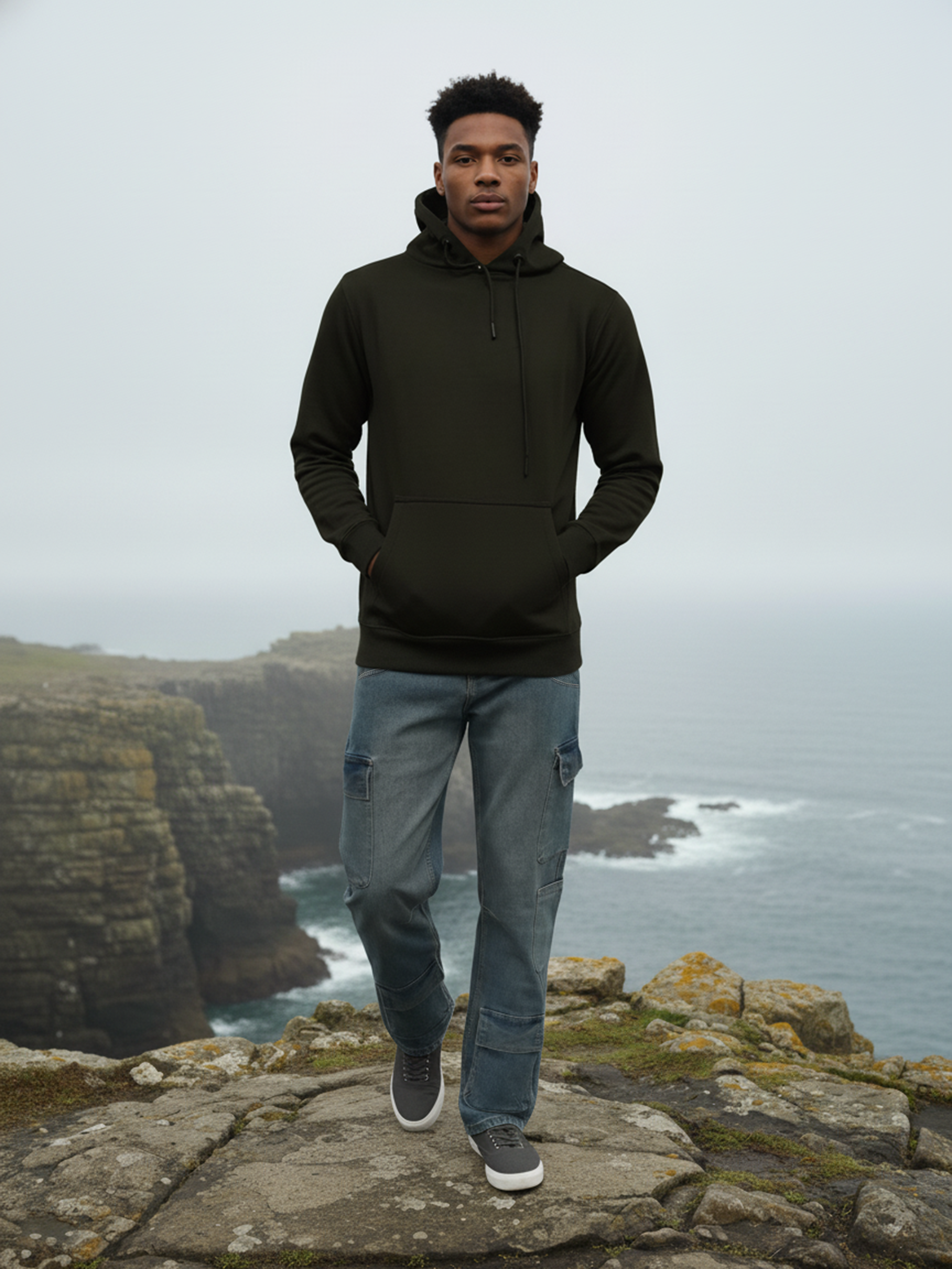 Blue Tint Haze Men's Cargos