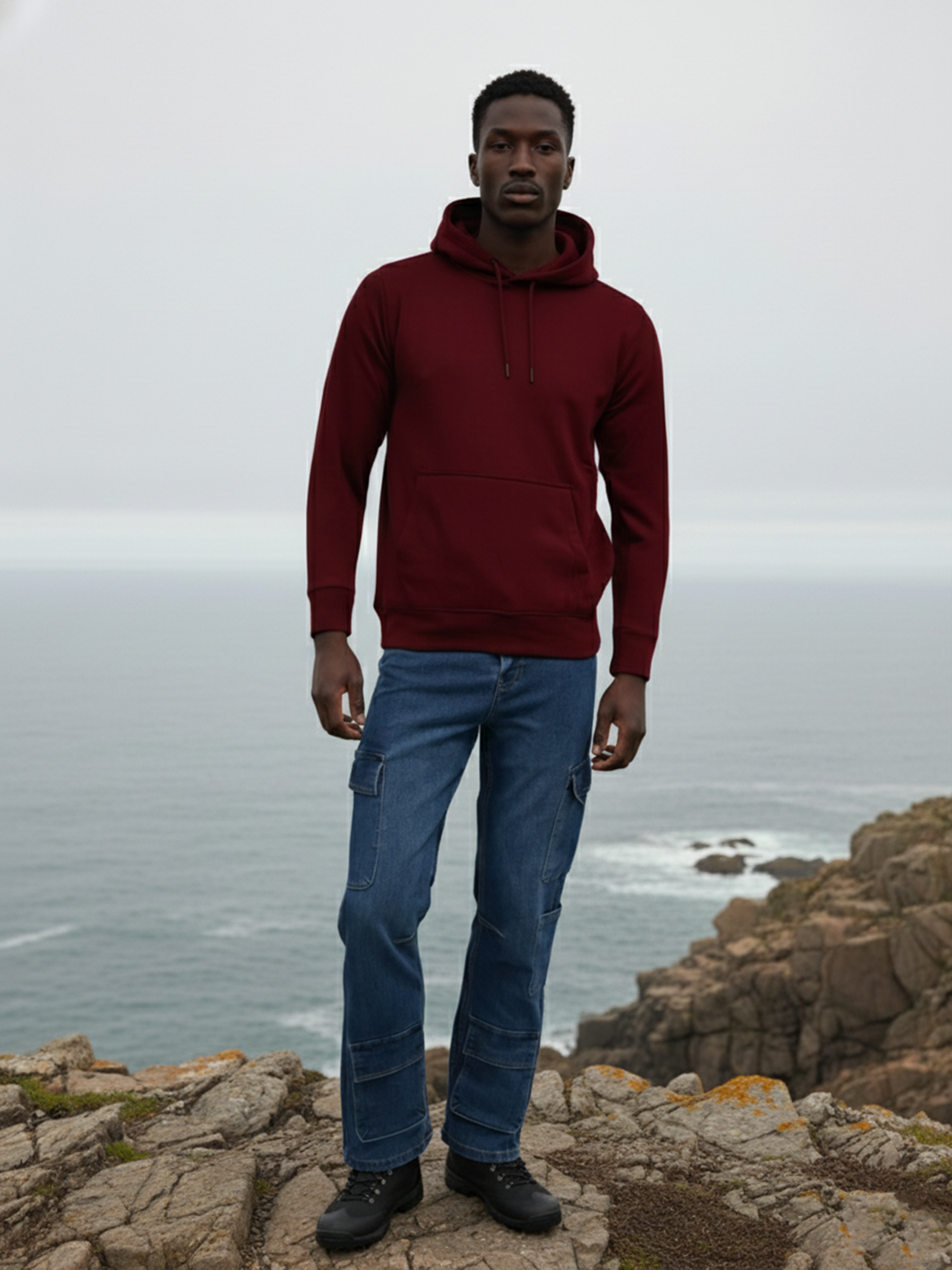 Men’s Maroon Drift Hoodies