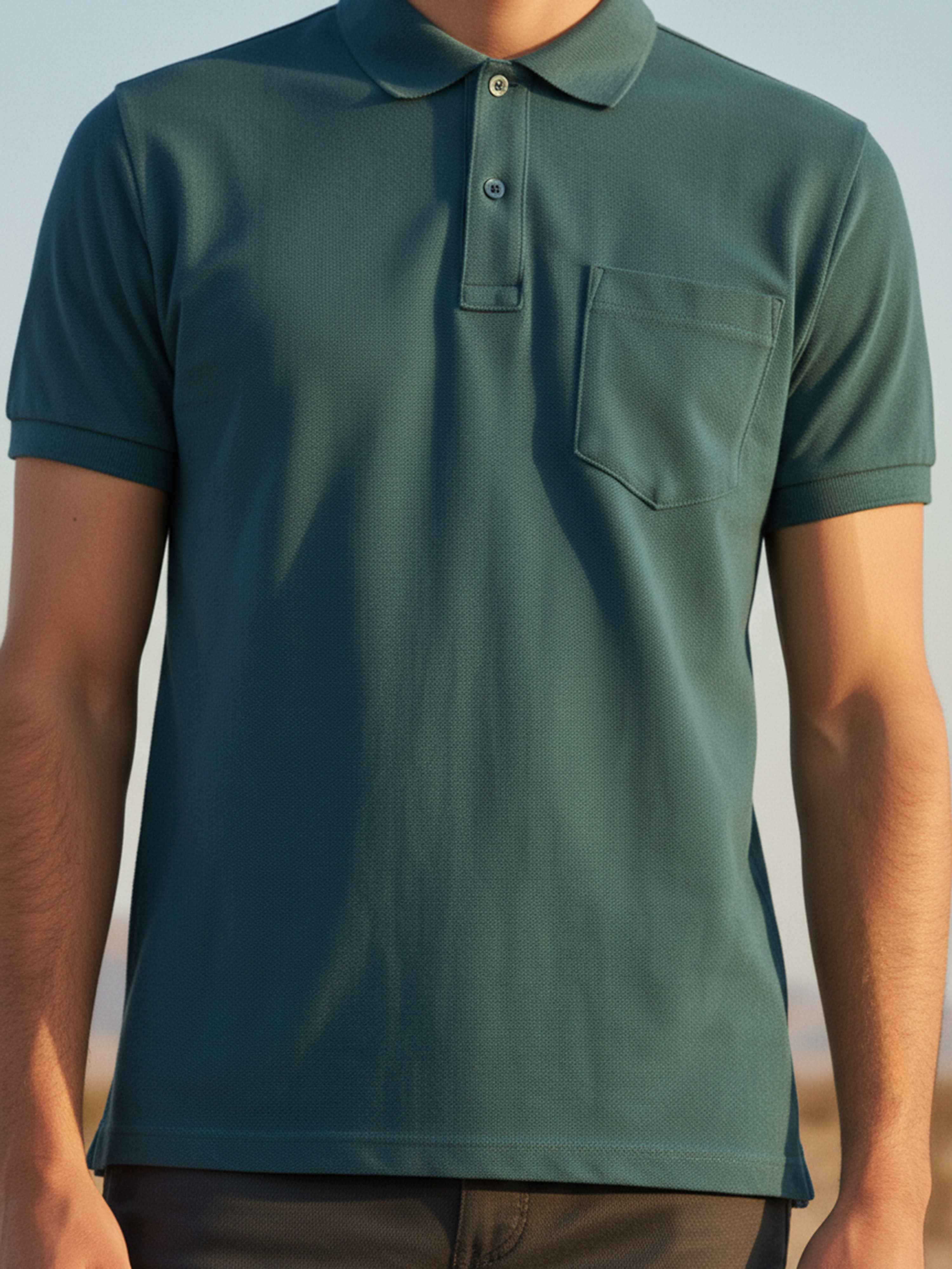 Men’s Cement Aura Relax Polo