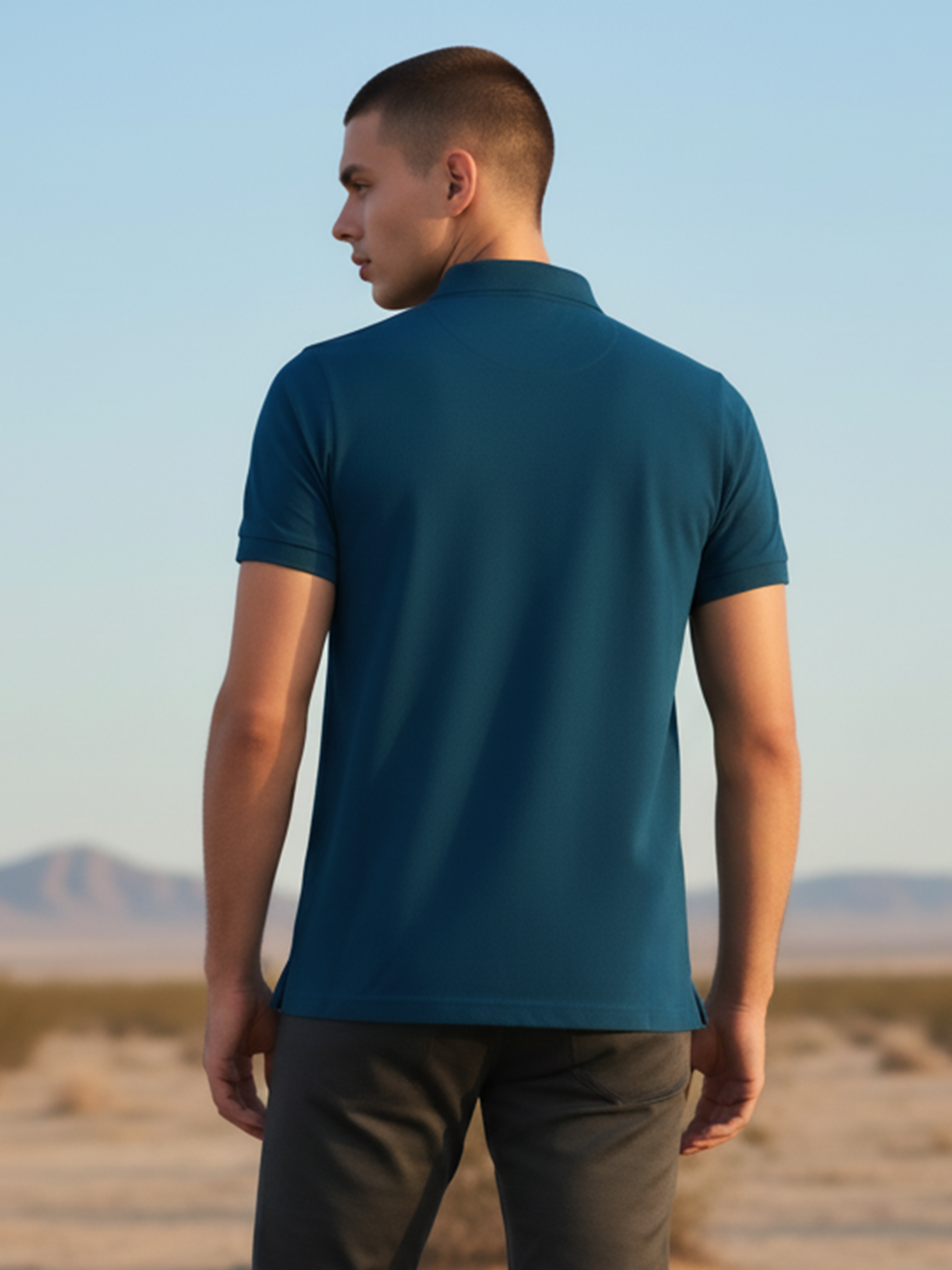 Men’s Petrol Line Relax Polo