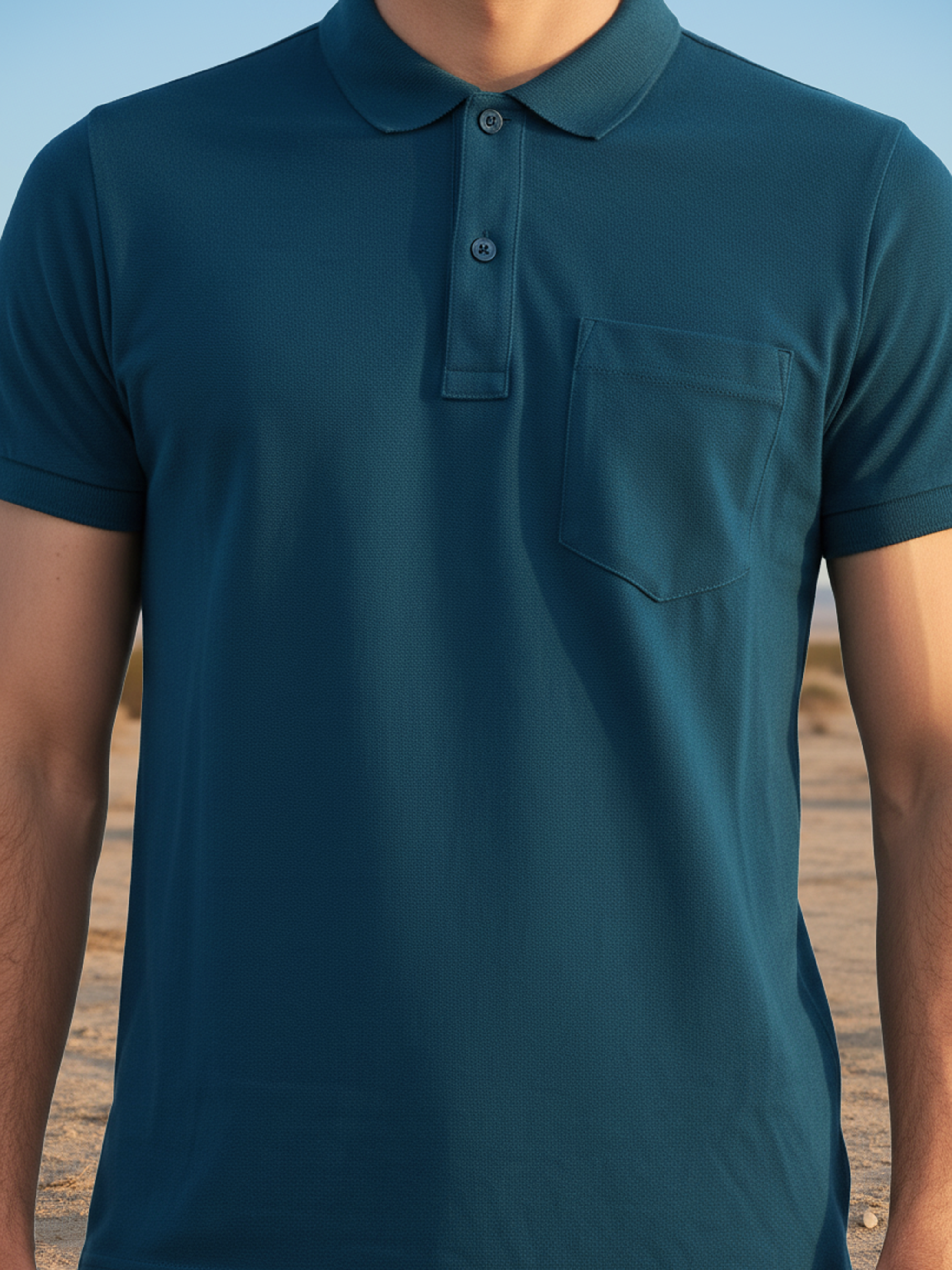 Men’s Petrol Line Relax Polo