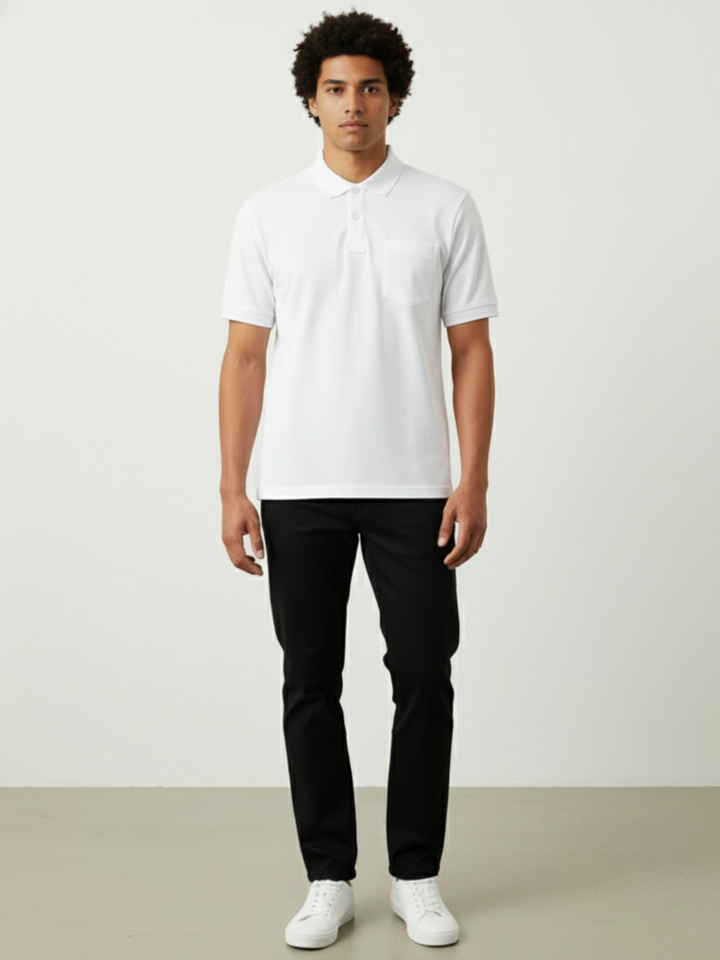Men’s Ivory Ease Relax Polo
