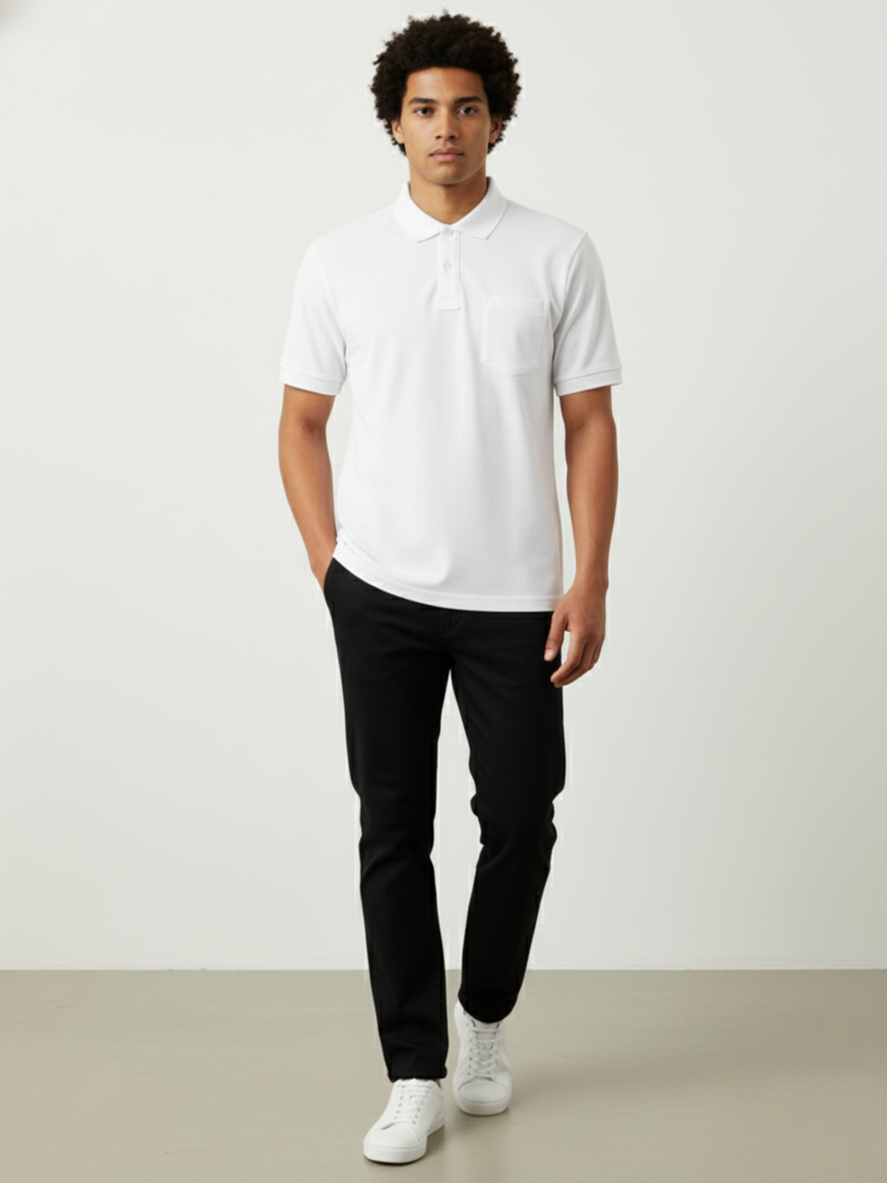 Men’s Ivory Ease Relax Polo
