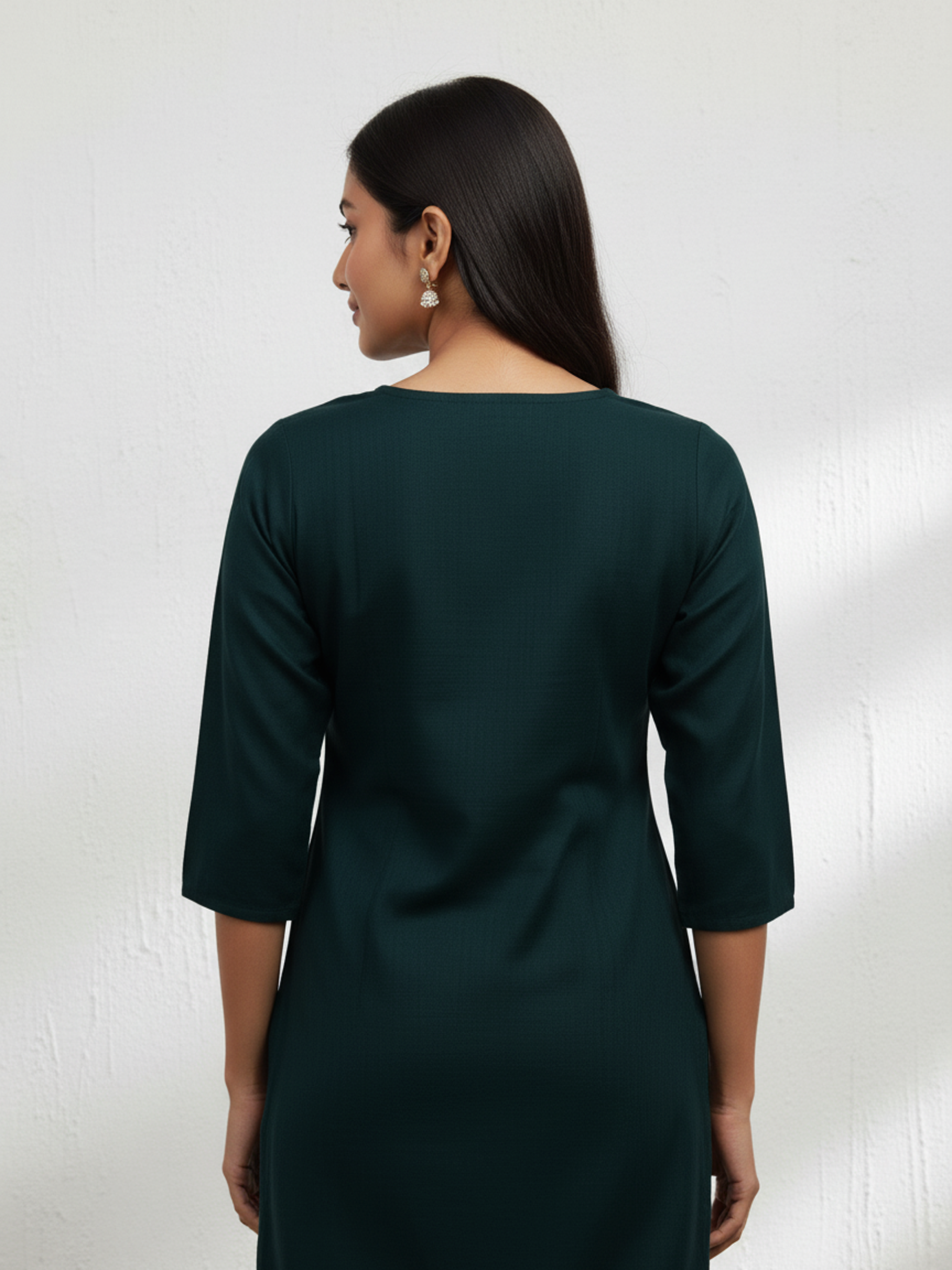 Women’s Dark Green Cove Kurti