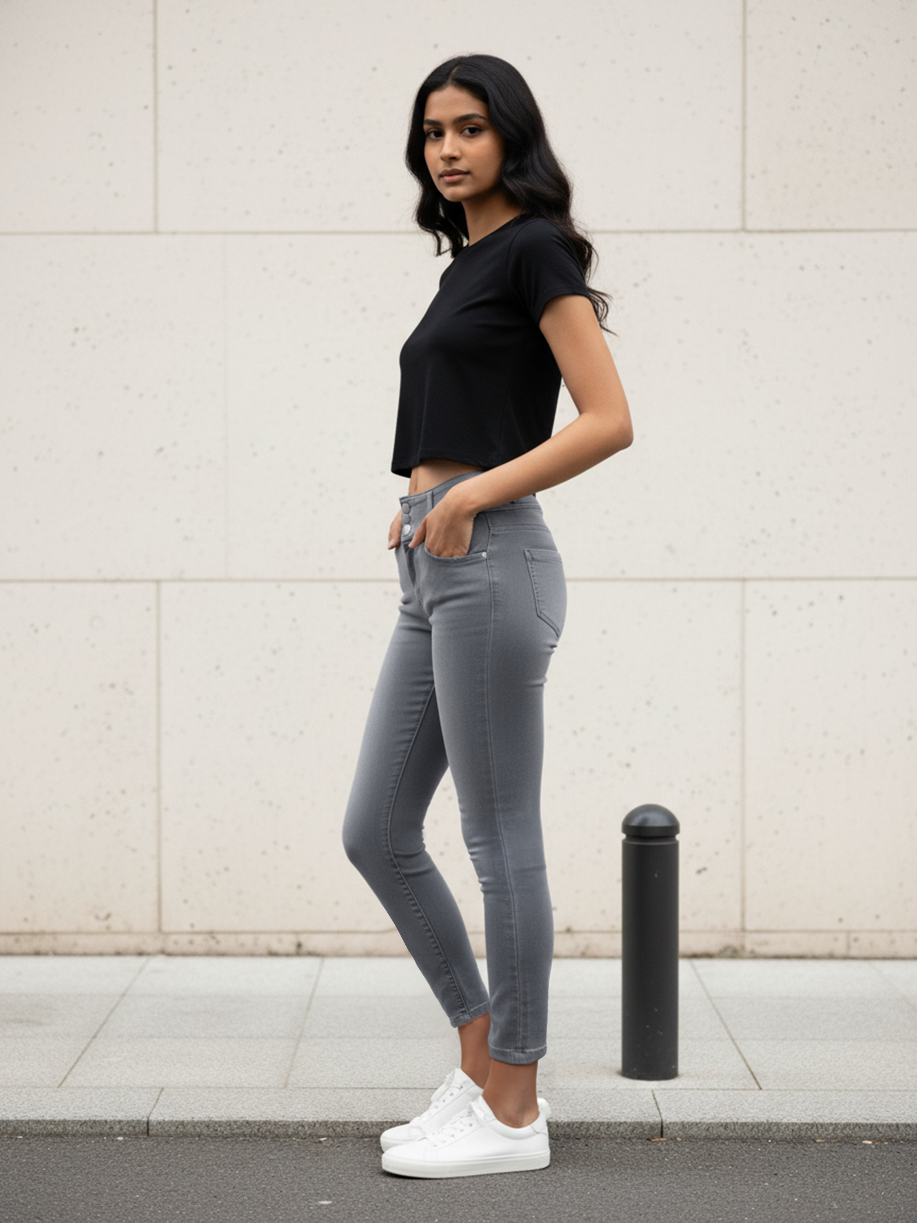 Light Grey Women's Jeans