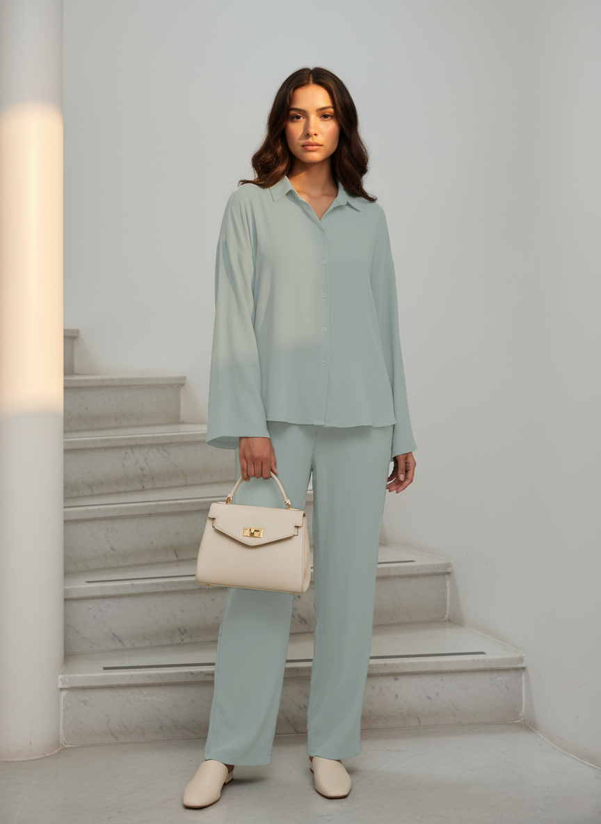 Pista Knitted Co-Ord Set for Women