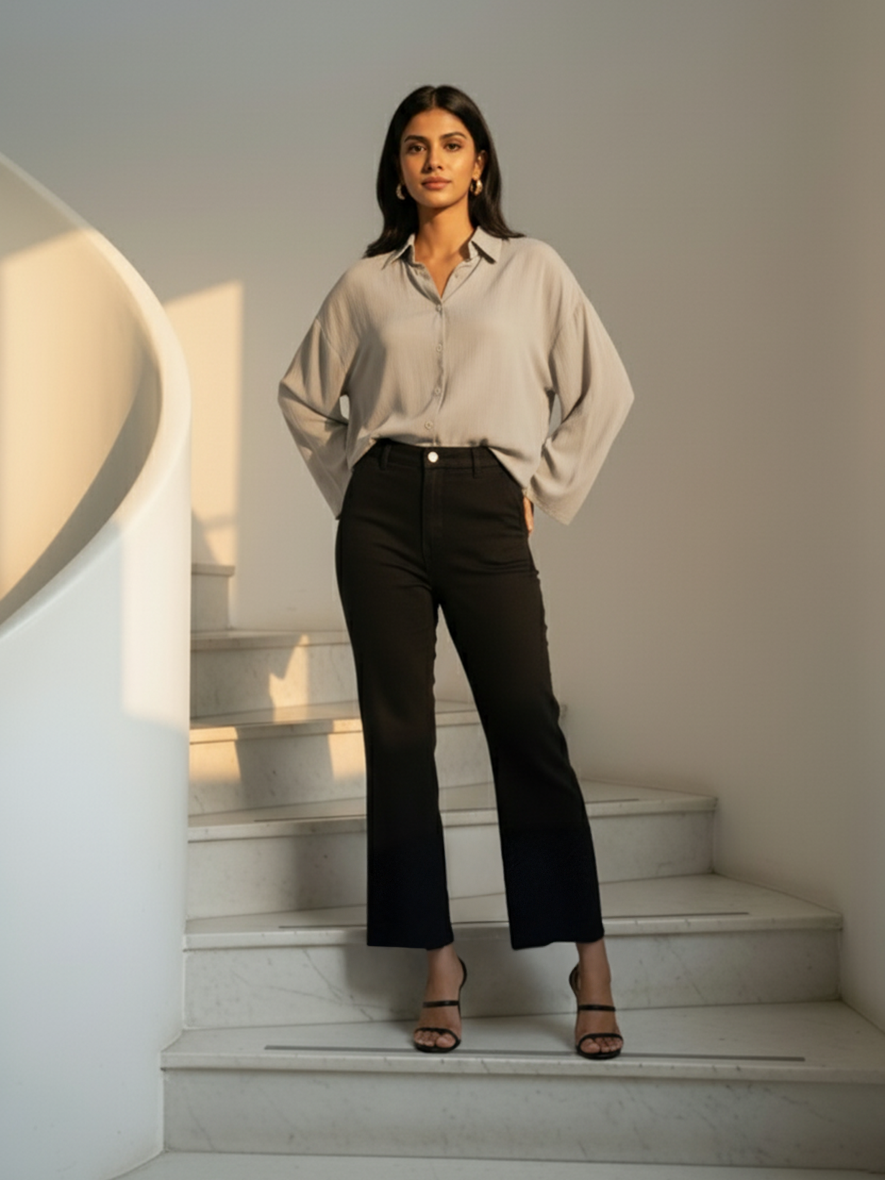 Women’s Solid Formal Shirt