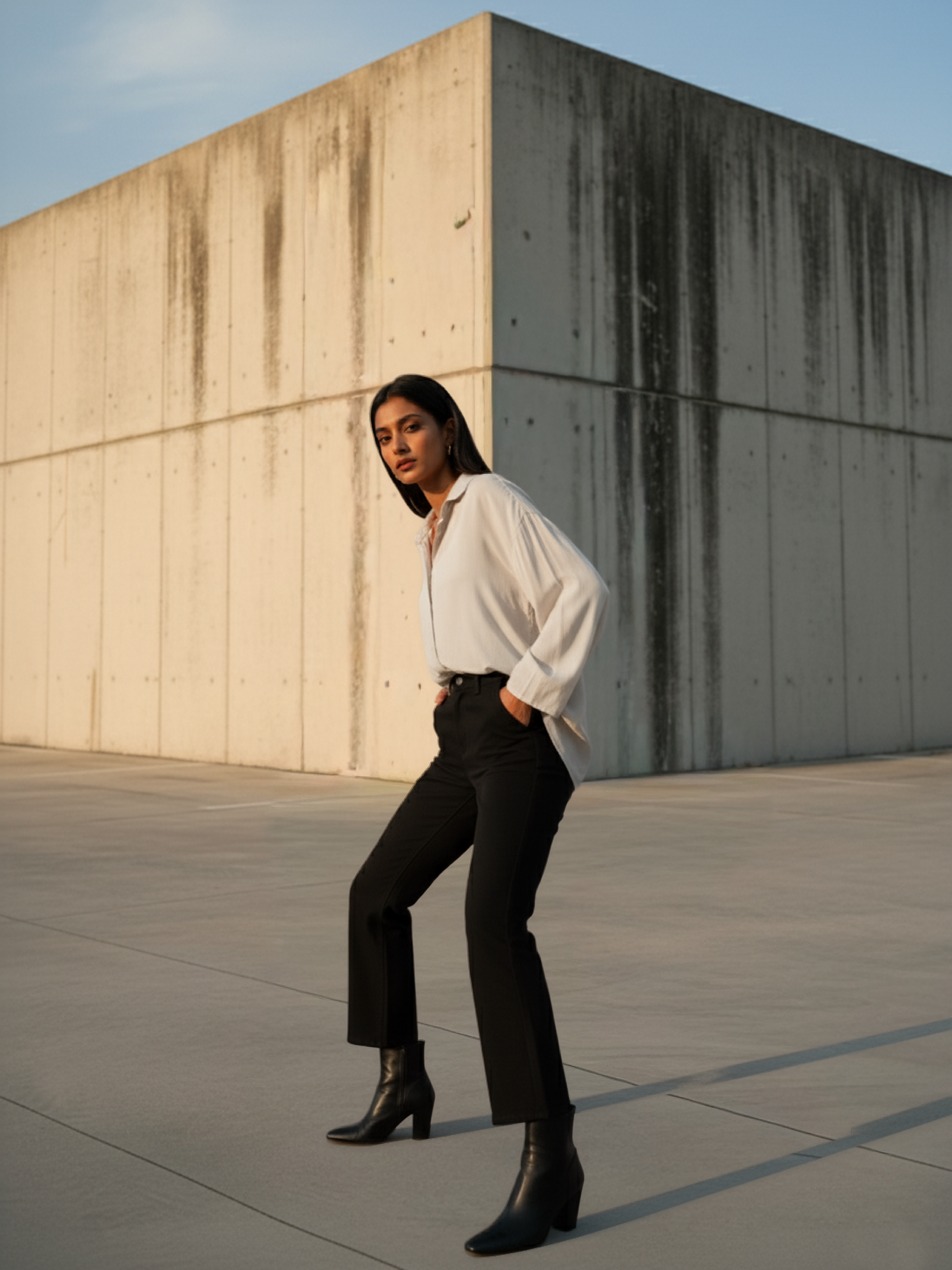Women’s Ivory Tone Relax Shirt