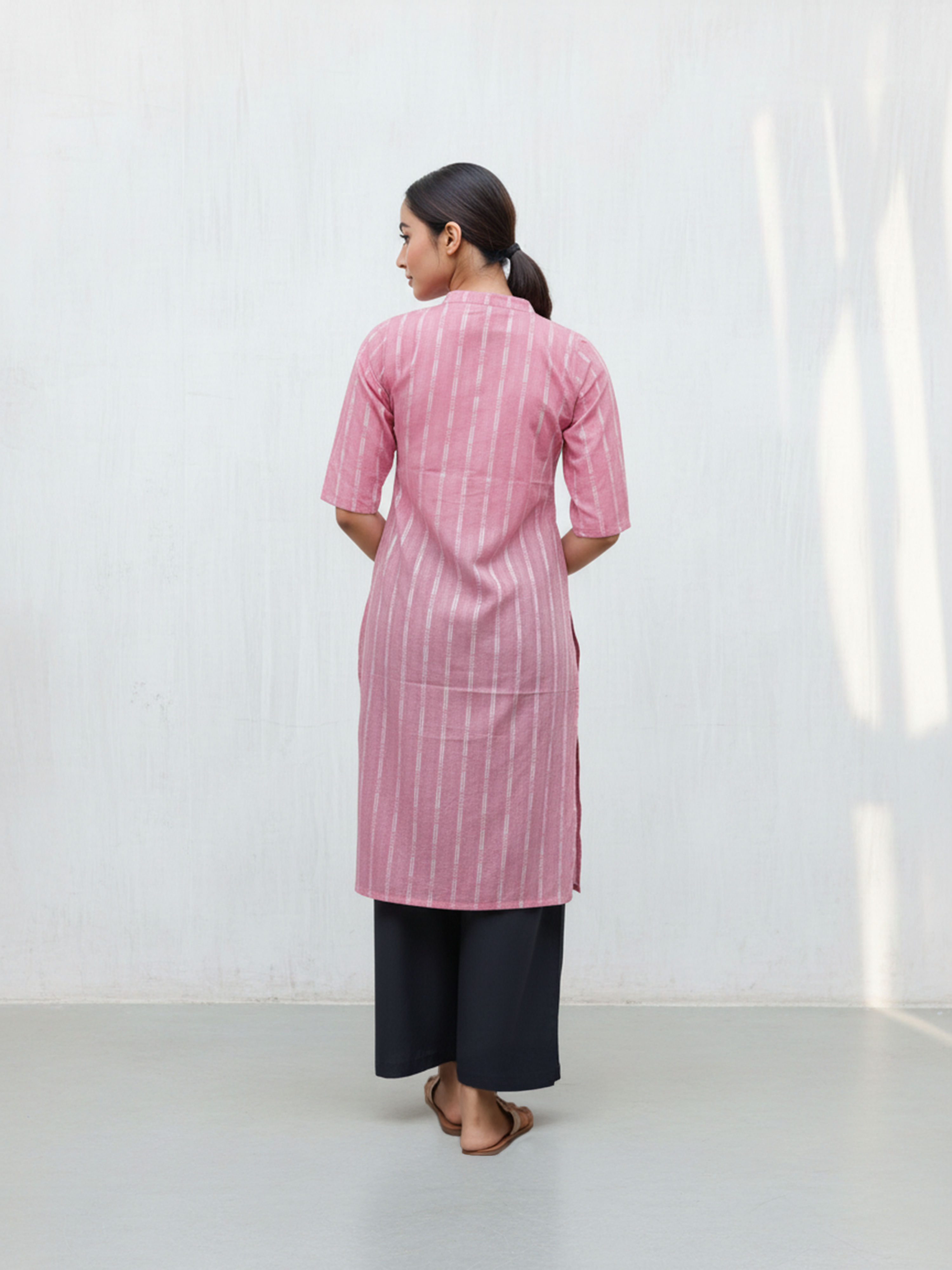 Women’s Light Pink Field Kurti
