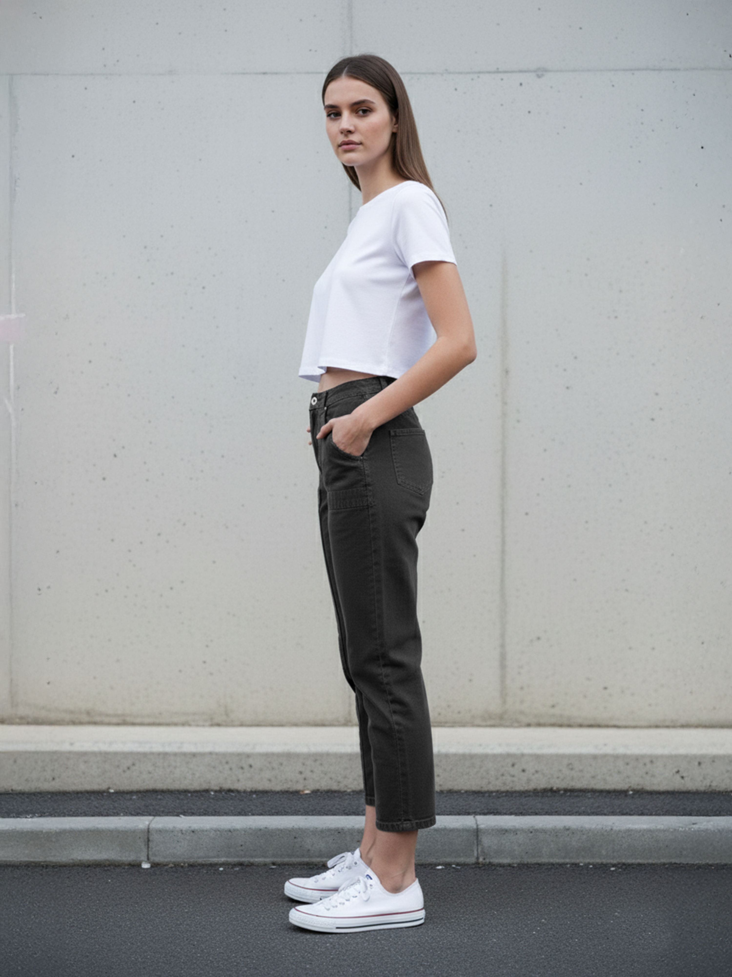 Leaf Meadow Women's Moms Fit Jeans