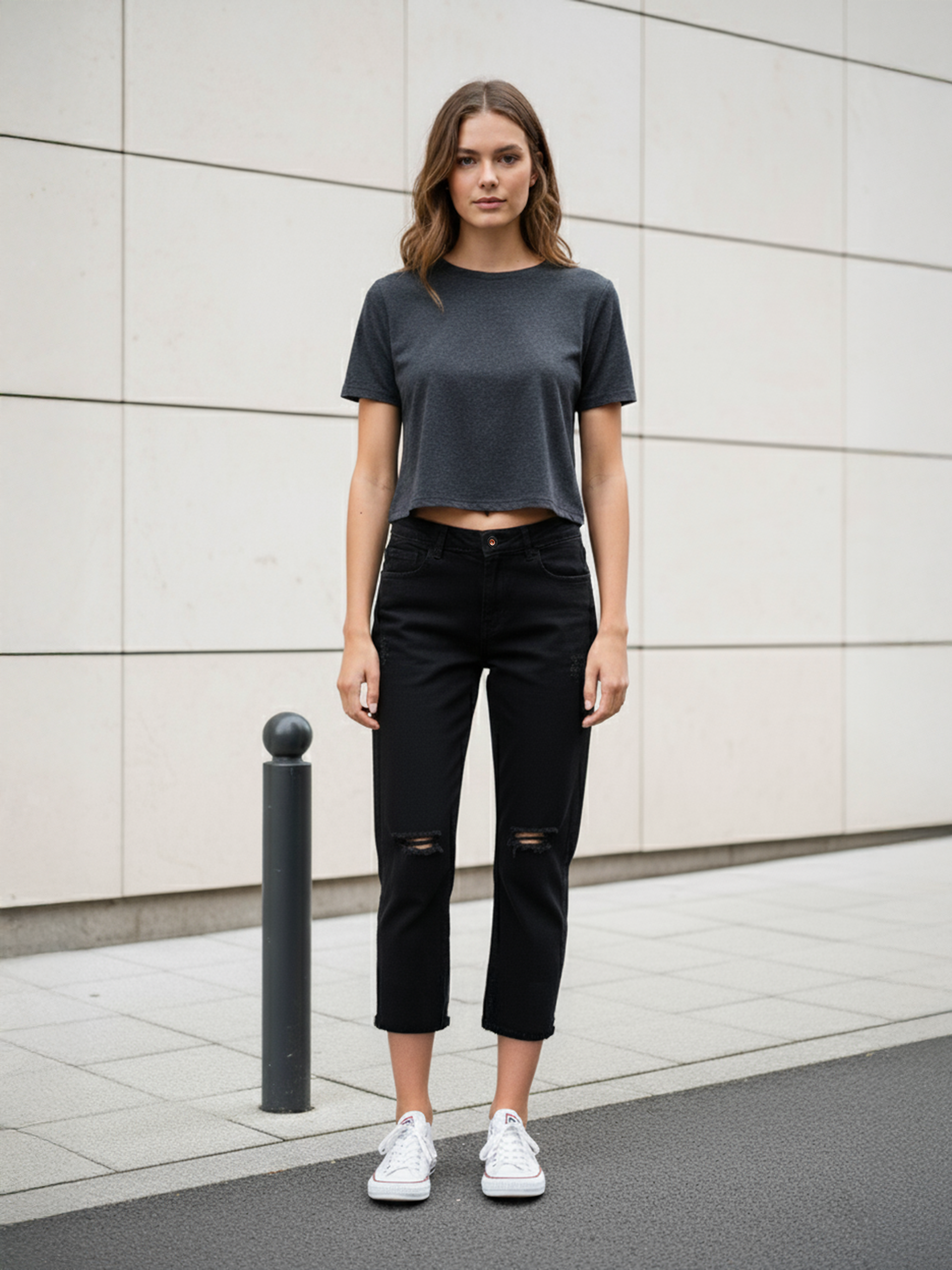 Midnight Reed Women Moms Fit Jeans