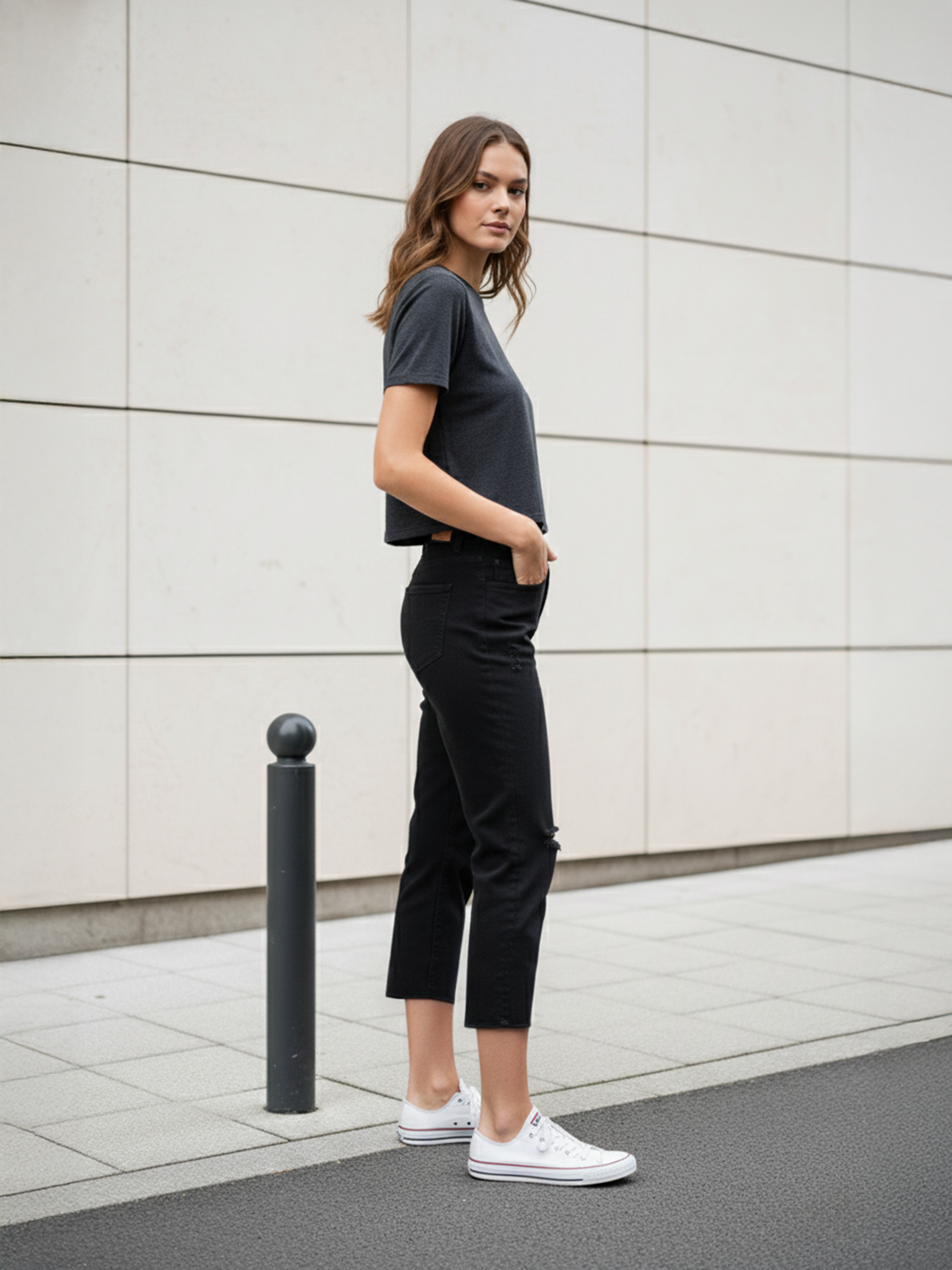 Midnight Reed Women Moms Fit Jeans