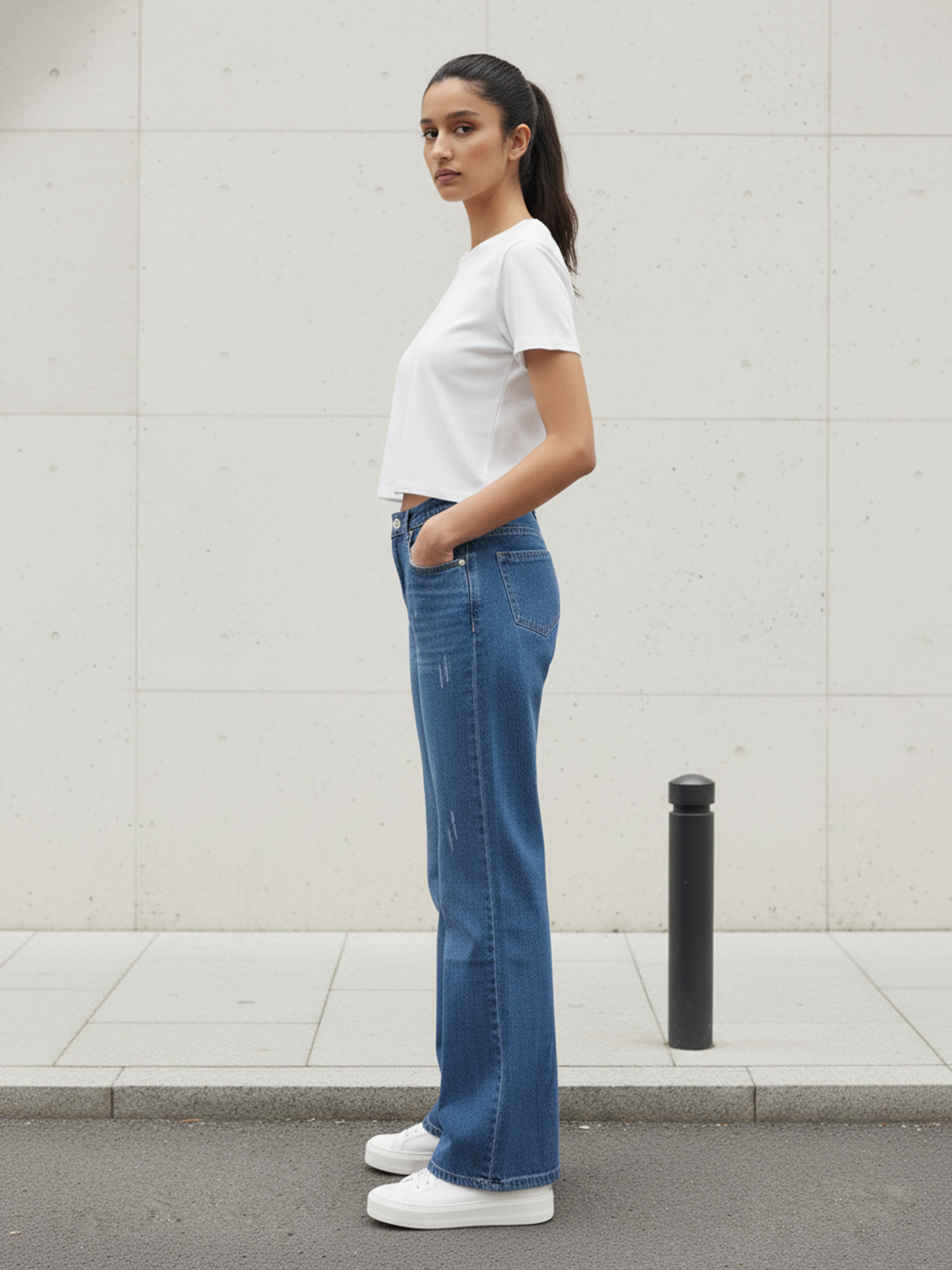 Stone Blue Women's Boot Cut Jeans