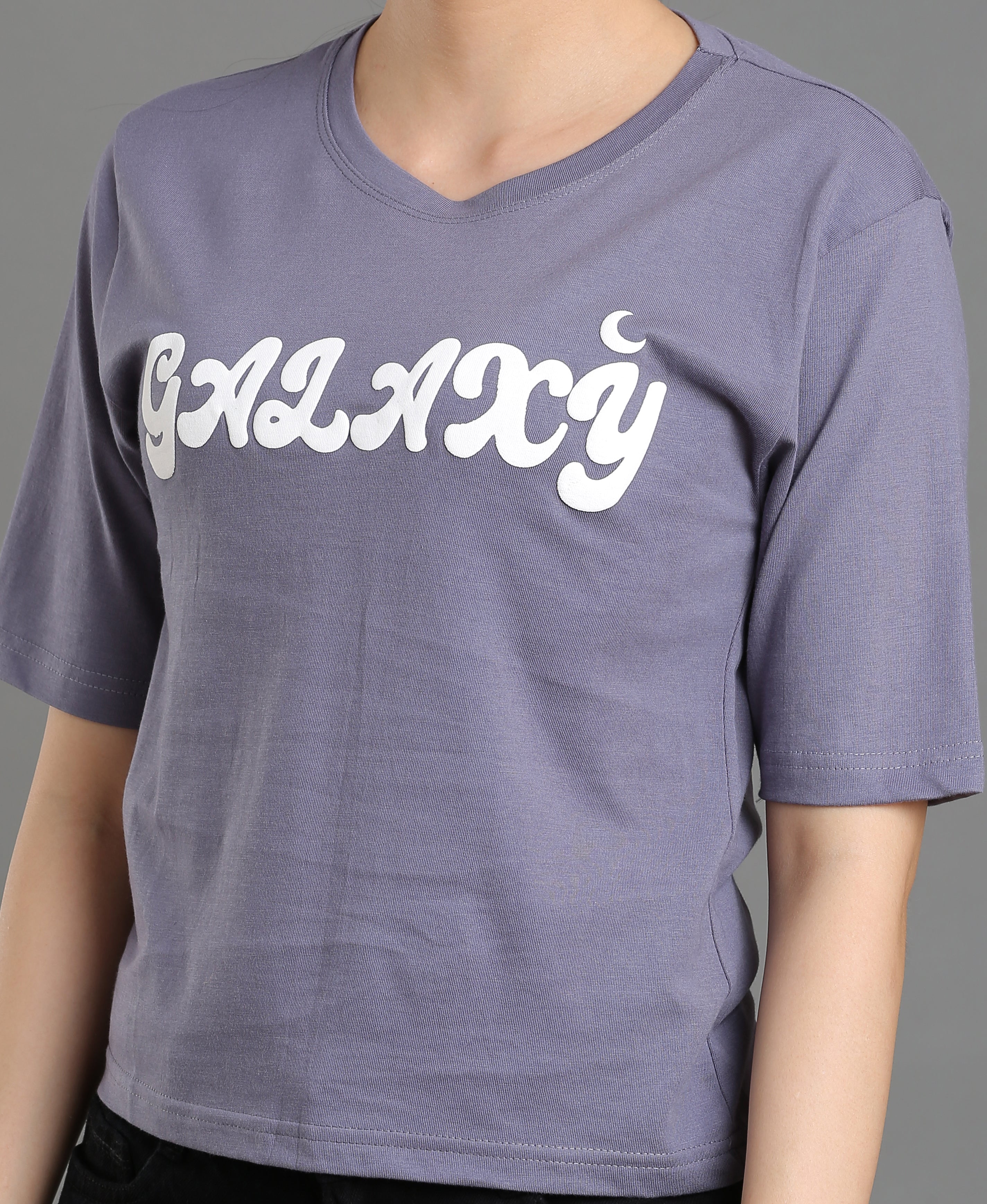 Denim Jersey Baggy Tee