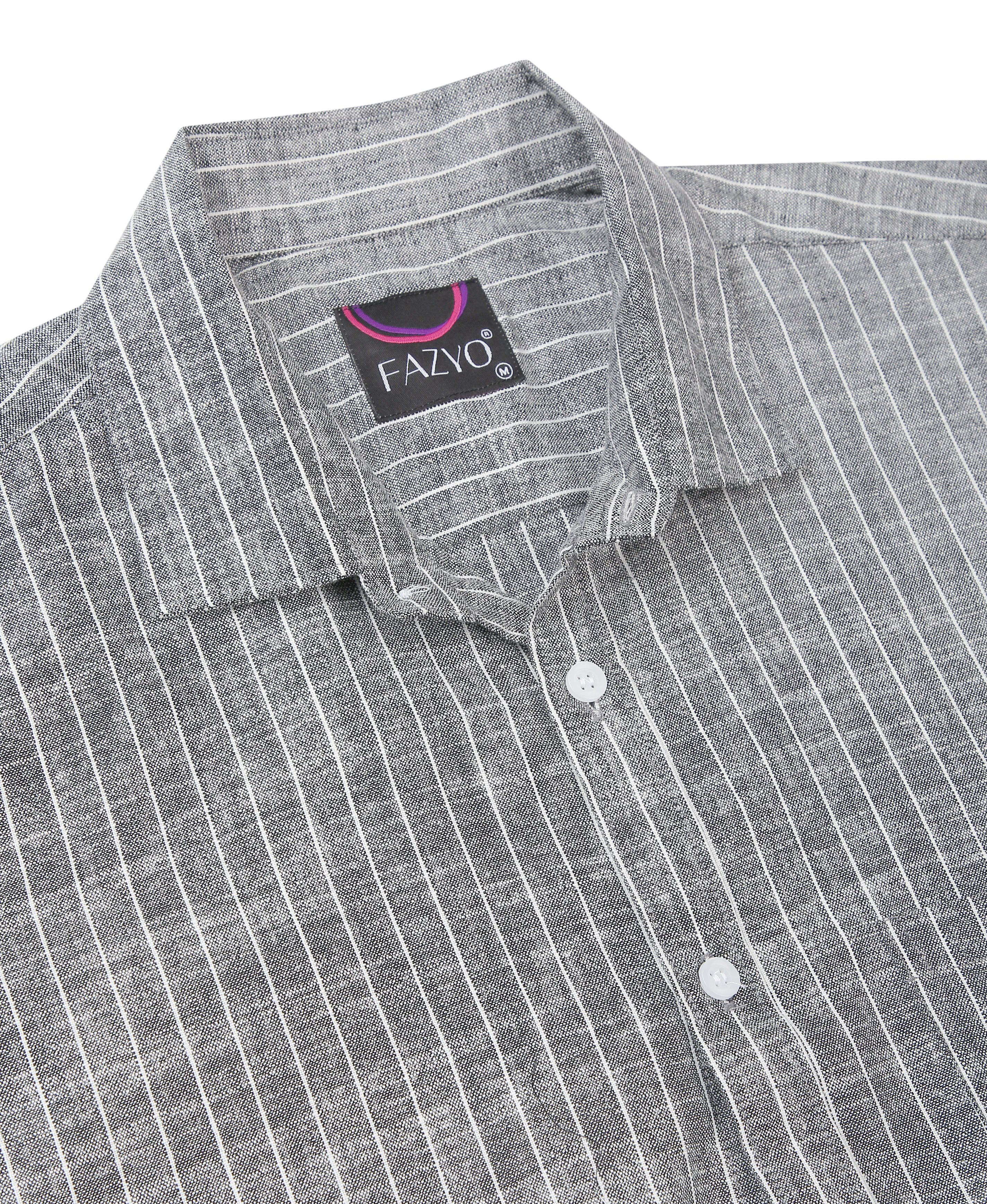 Smoke Stripe Tailored Shirt