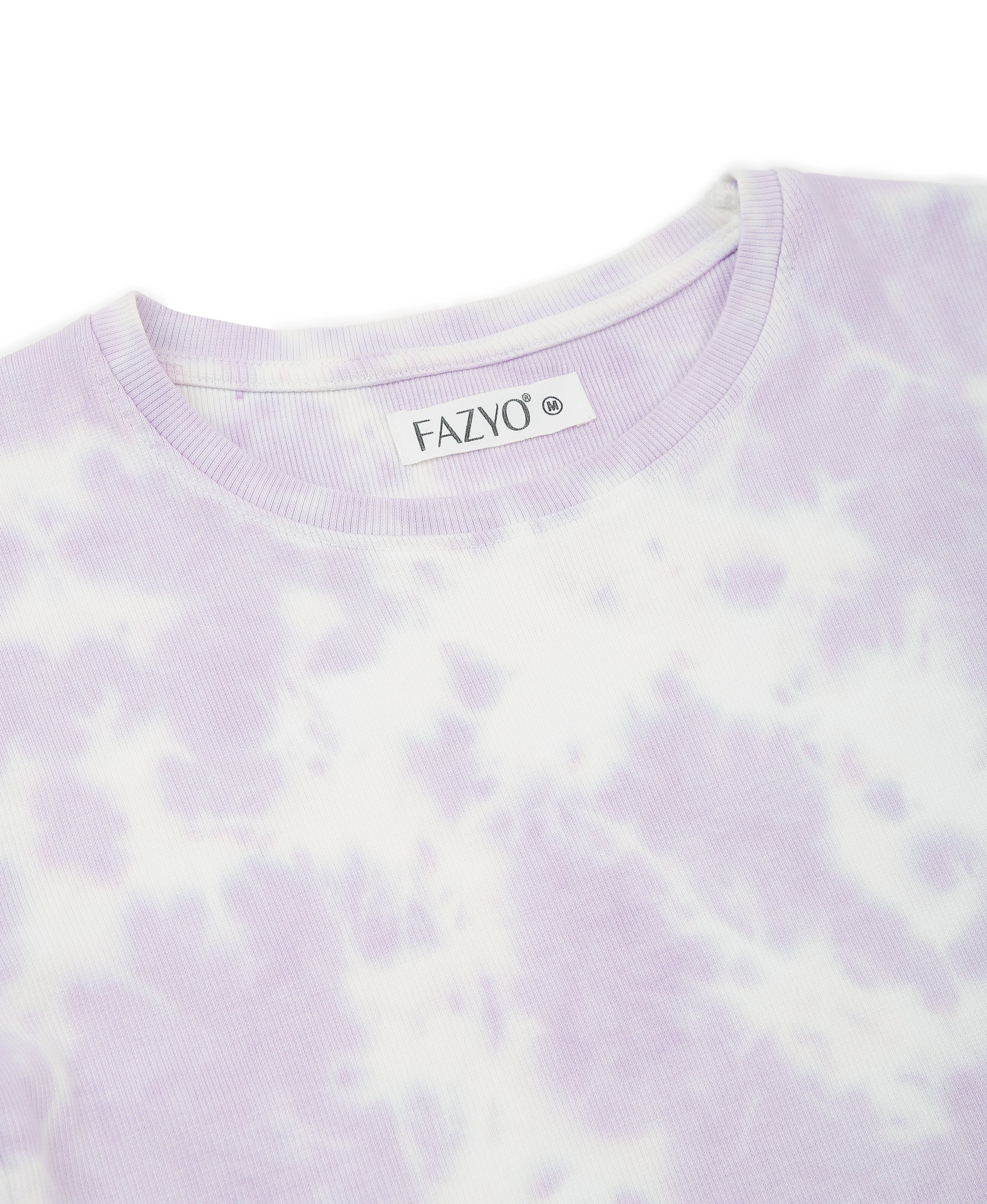 Amethyst Rib Knit Tee