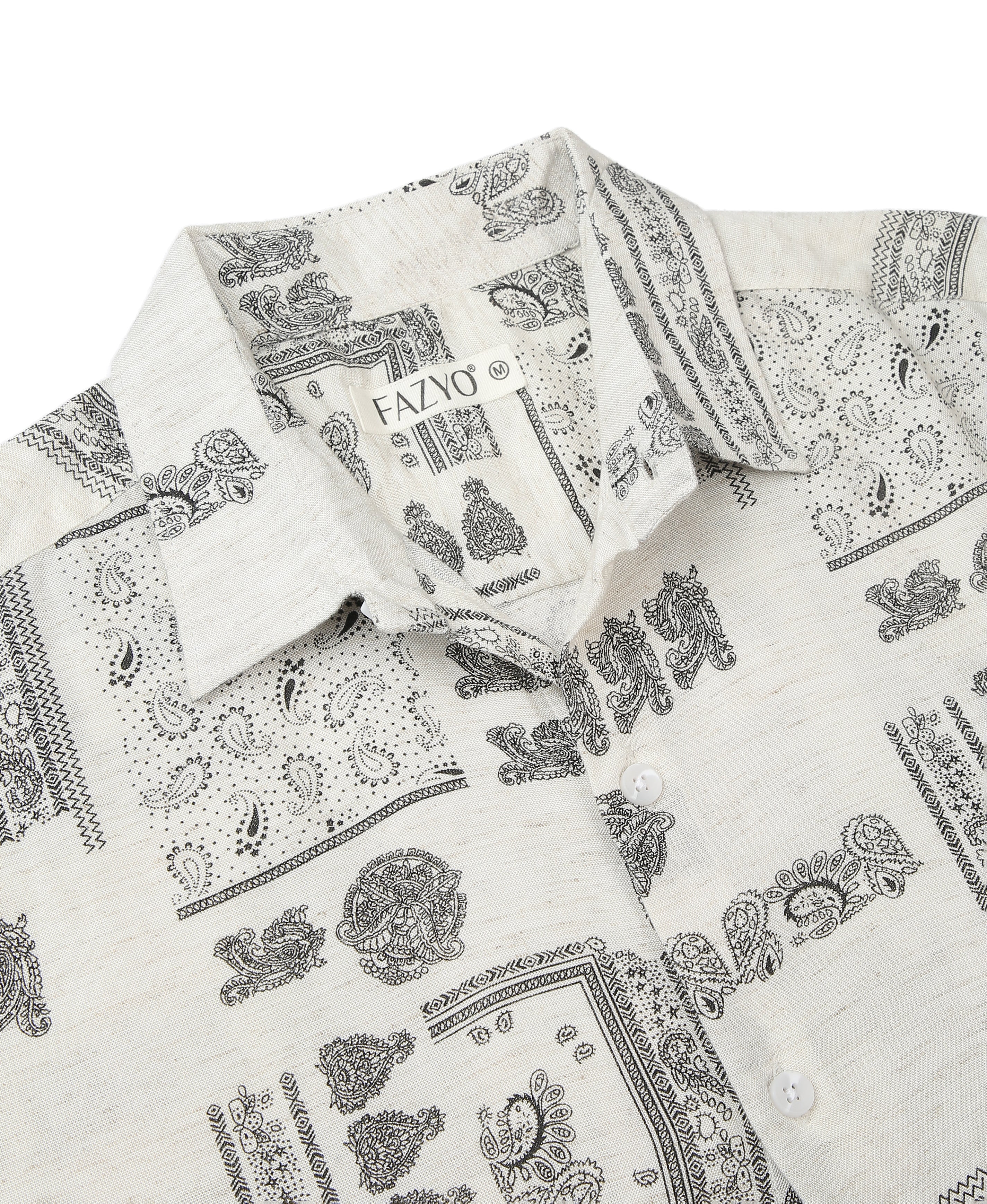 Tropical Weave Slim Shirt