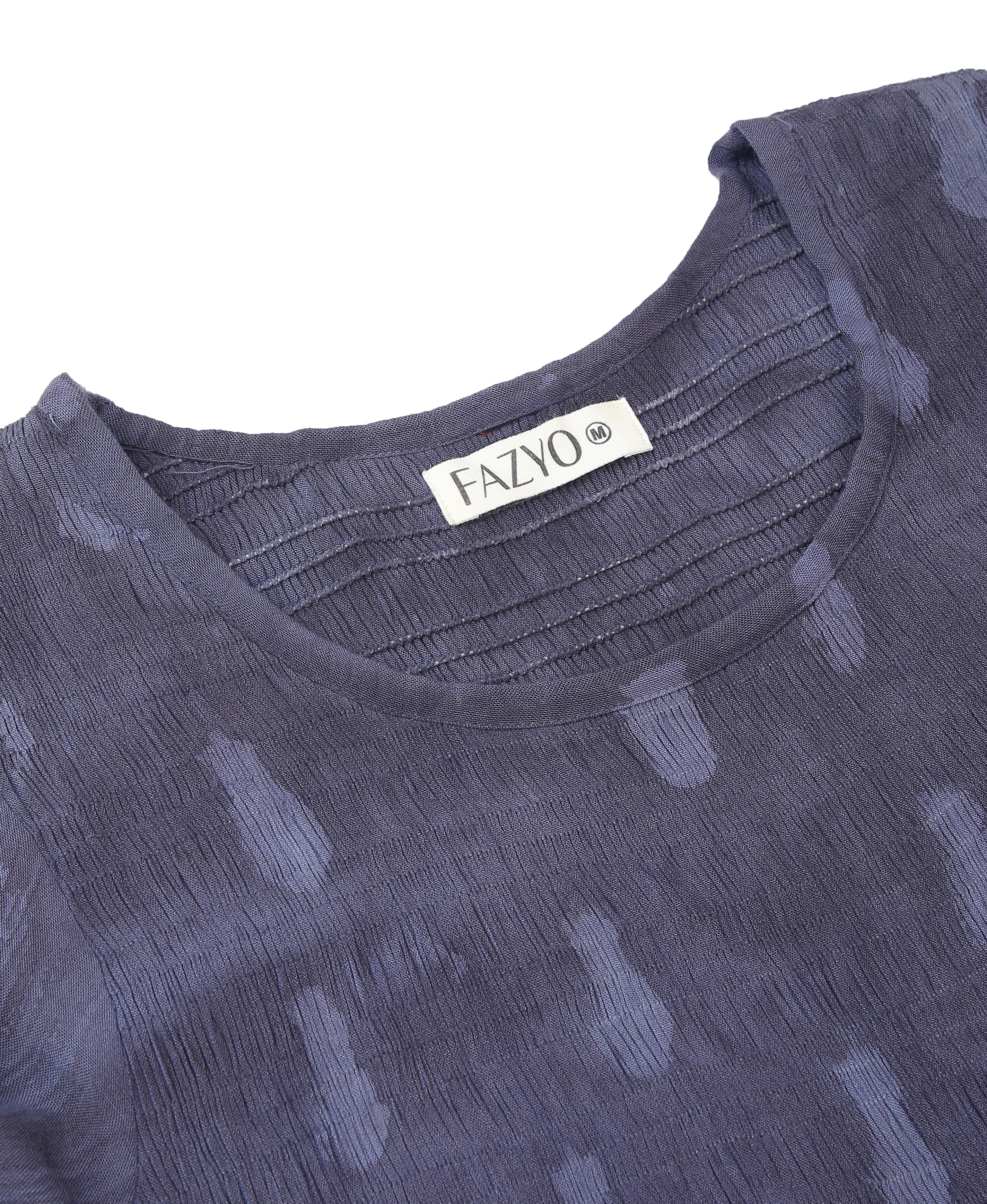 Ash Bloom Rayon Flared Dress