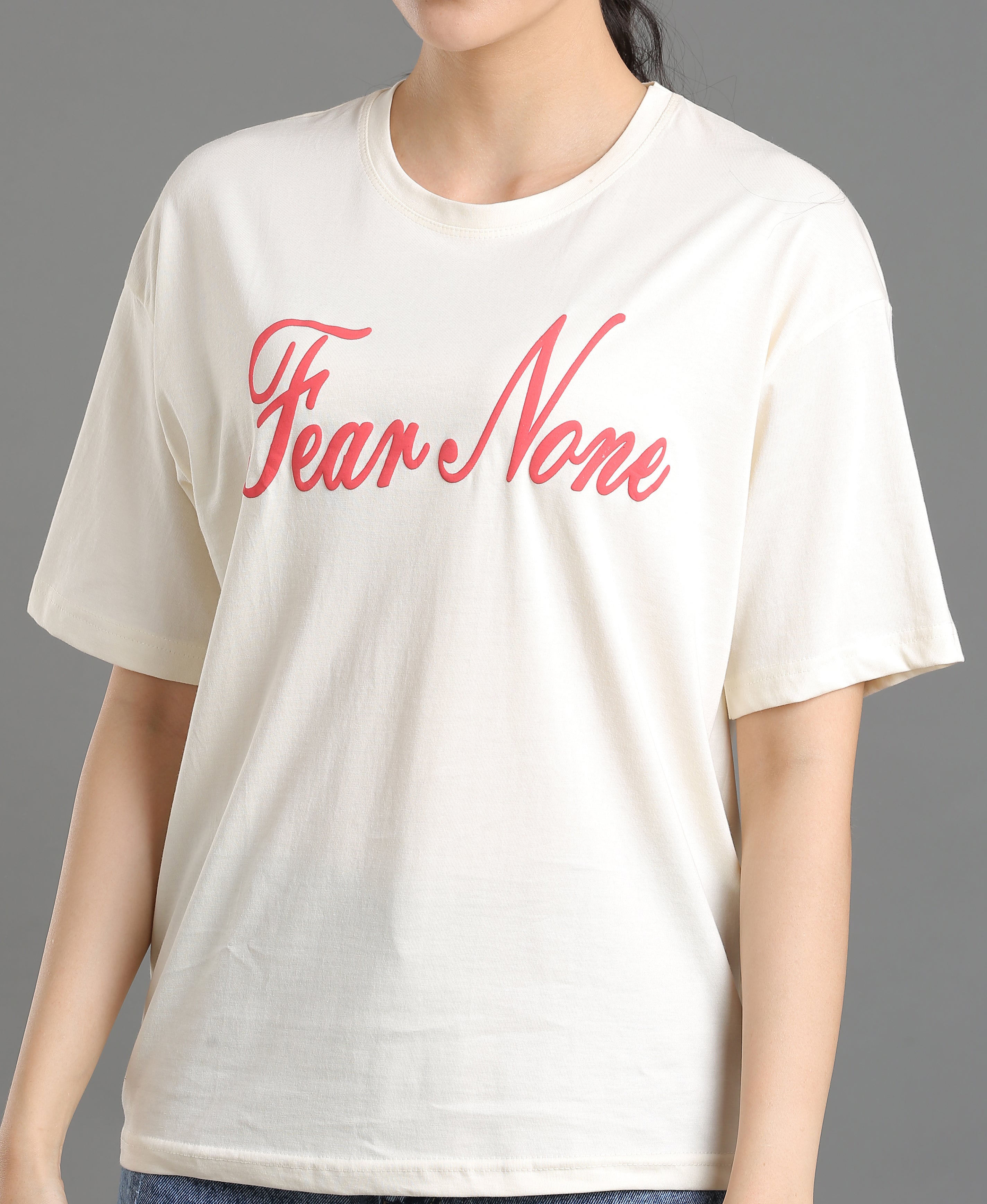 Off-White Jersey Oversized Tee