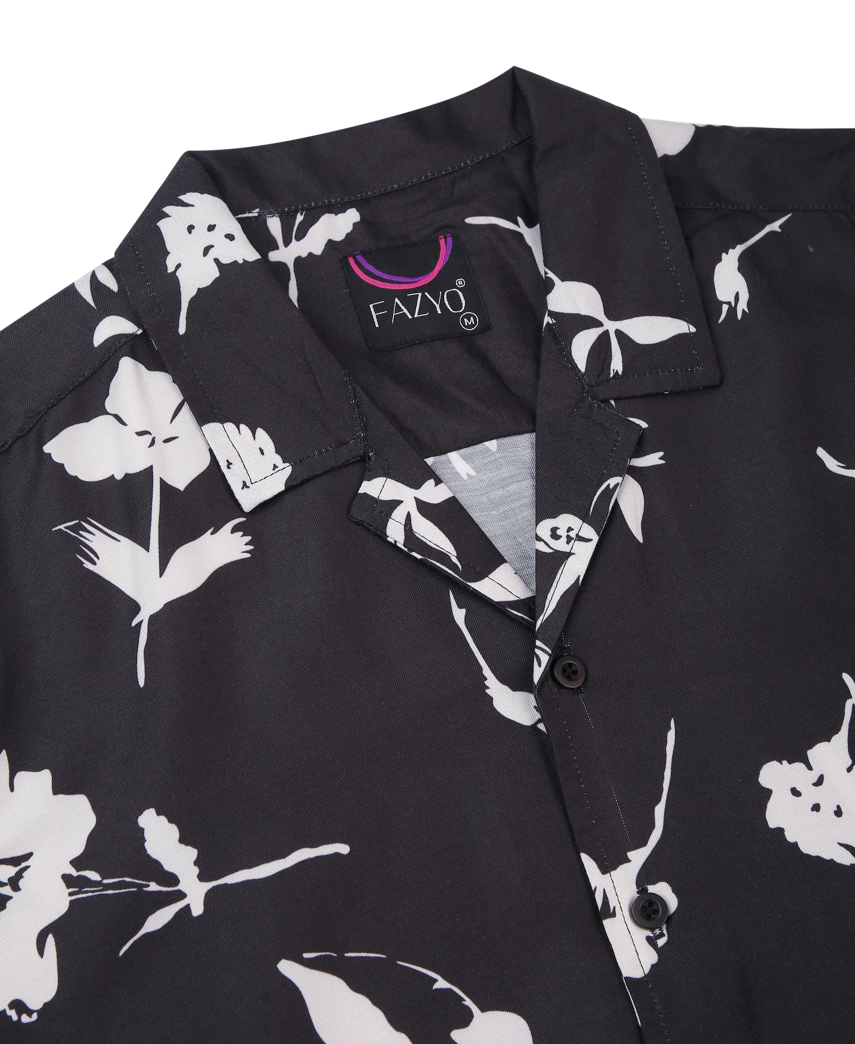 Onyx Cuban Print Shirt