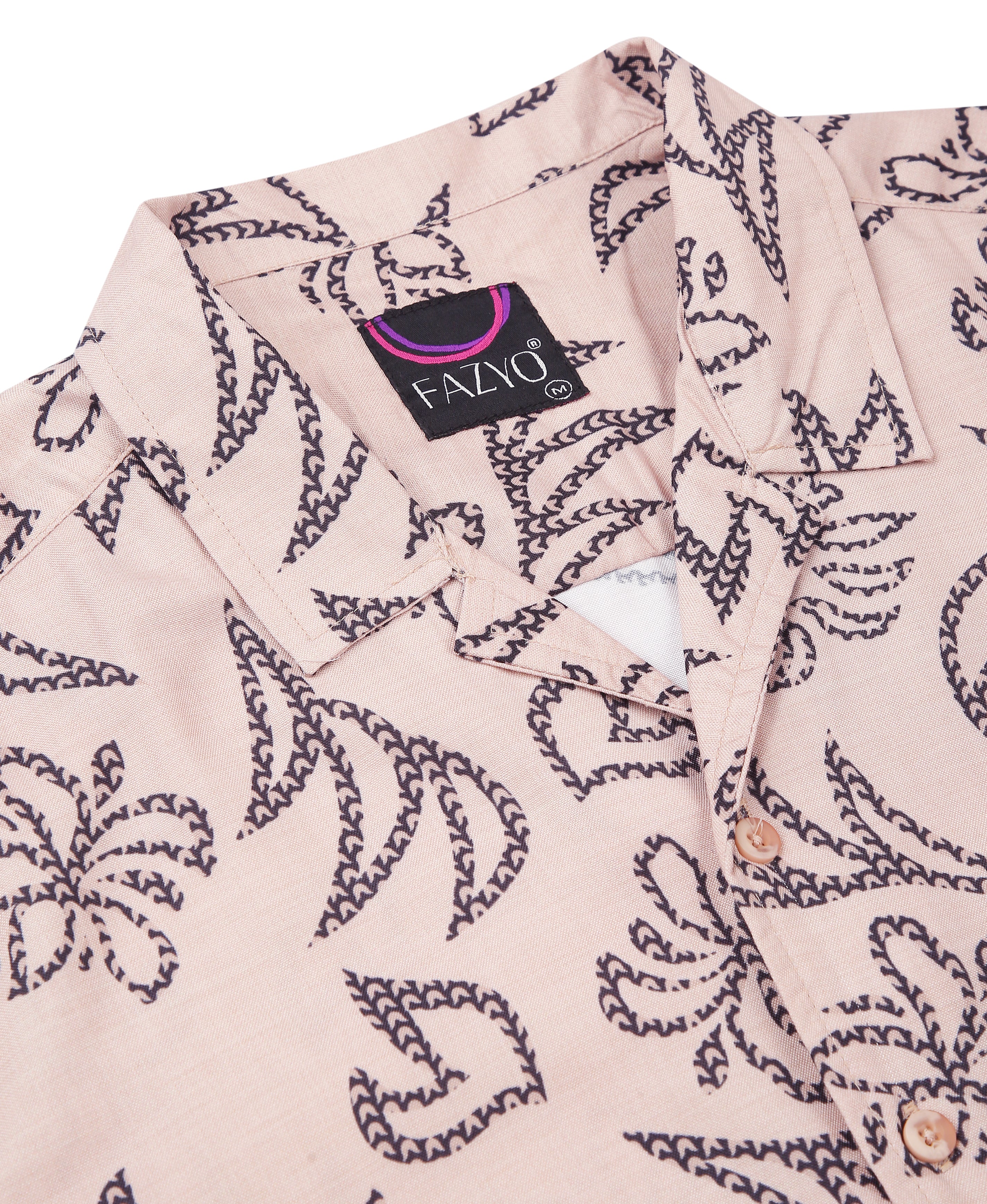 Onyx Print Drop Shoulder Shirt