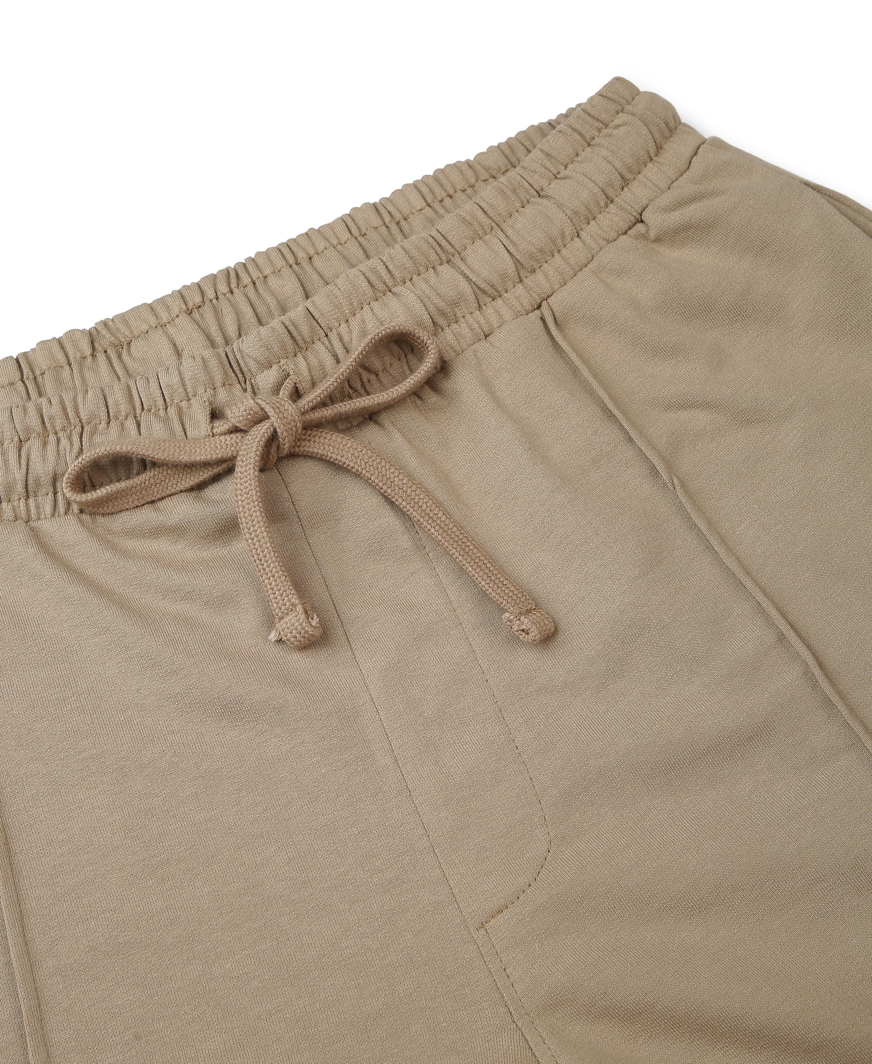 Desert Sand Cotton Shorts