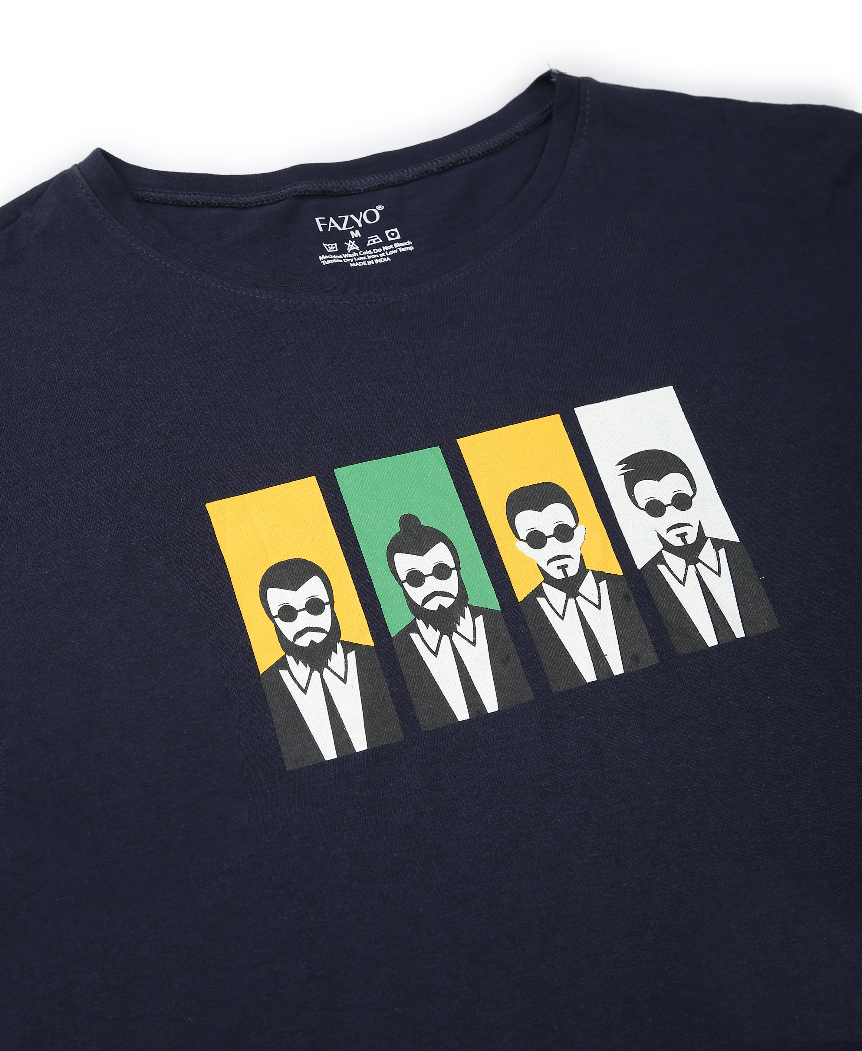 Ink Shade Chest Print Tee