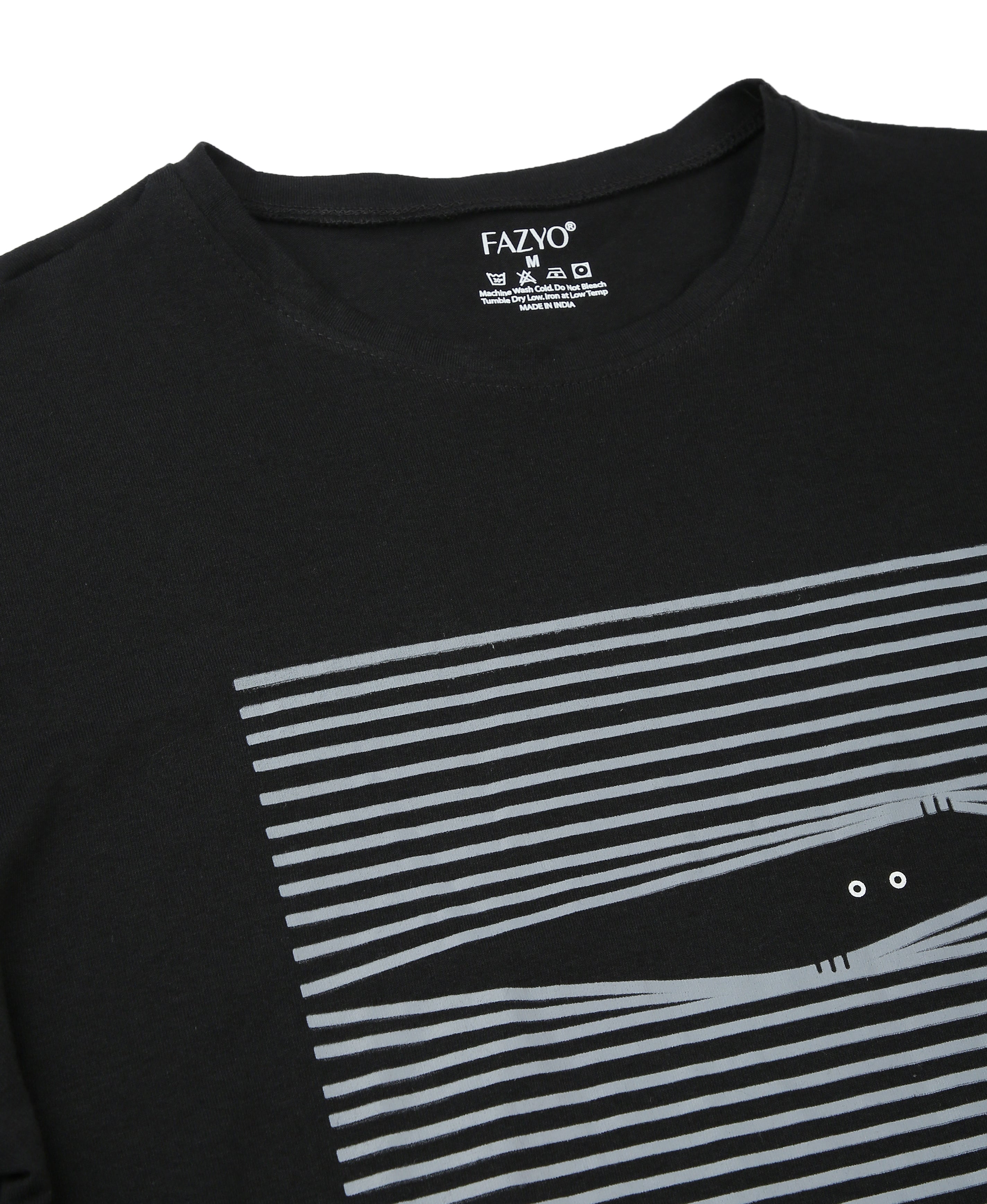 Obsidian Crest Print Tee