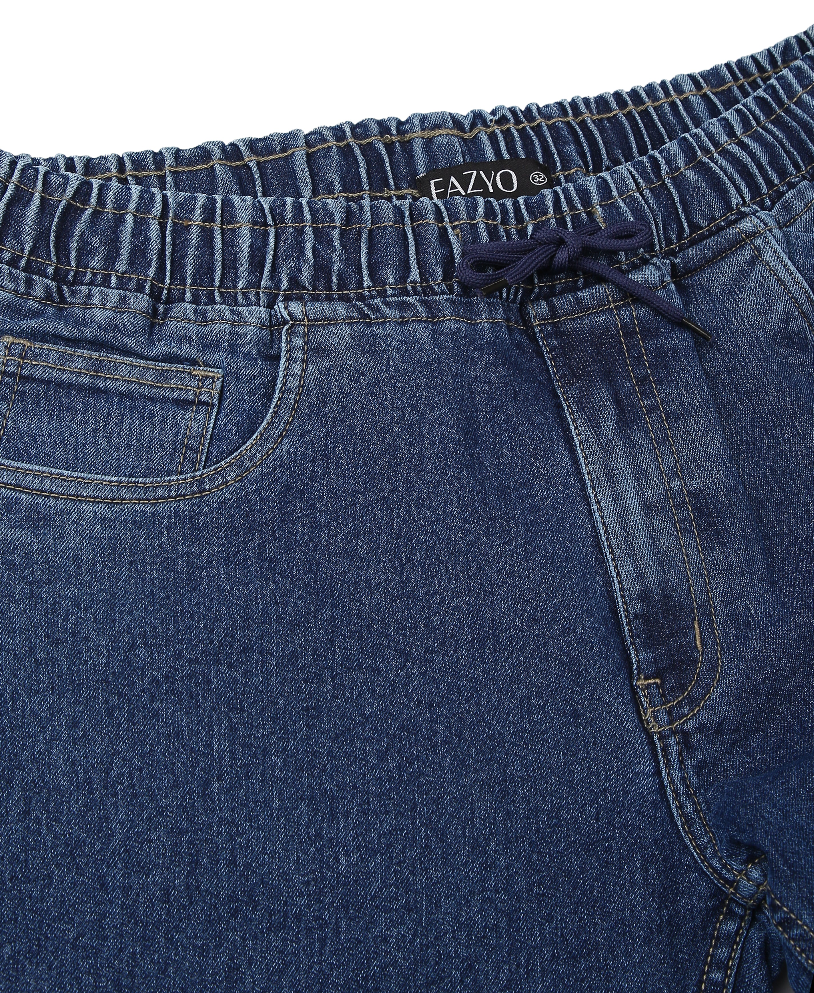 Midnight Drift Denim Jogger