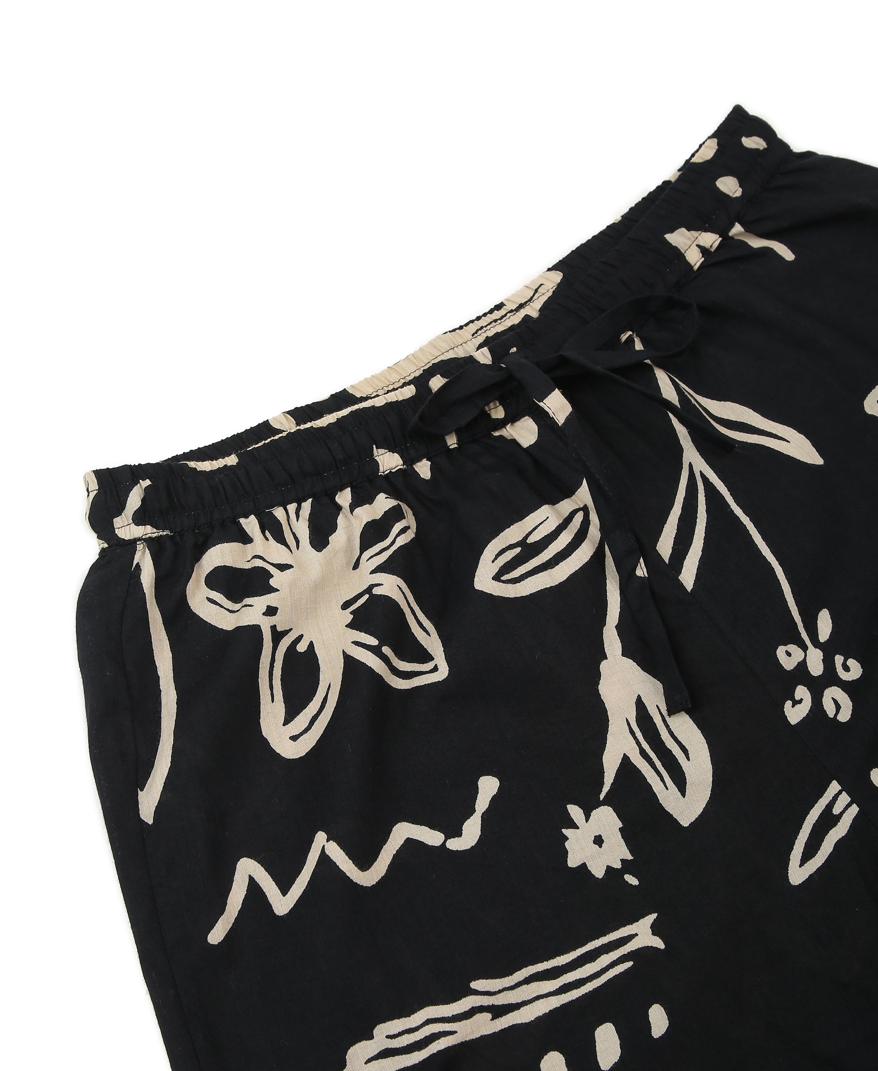 Noir Cotton Kurti Set