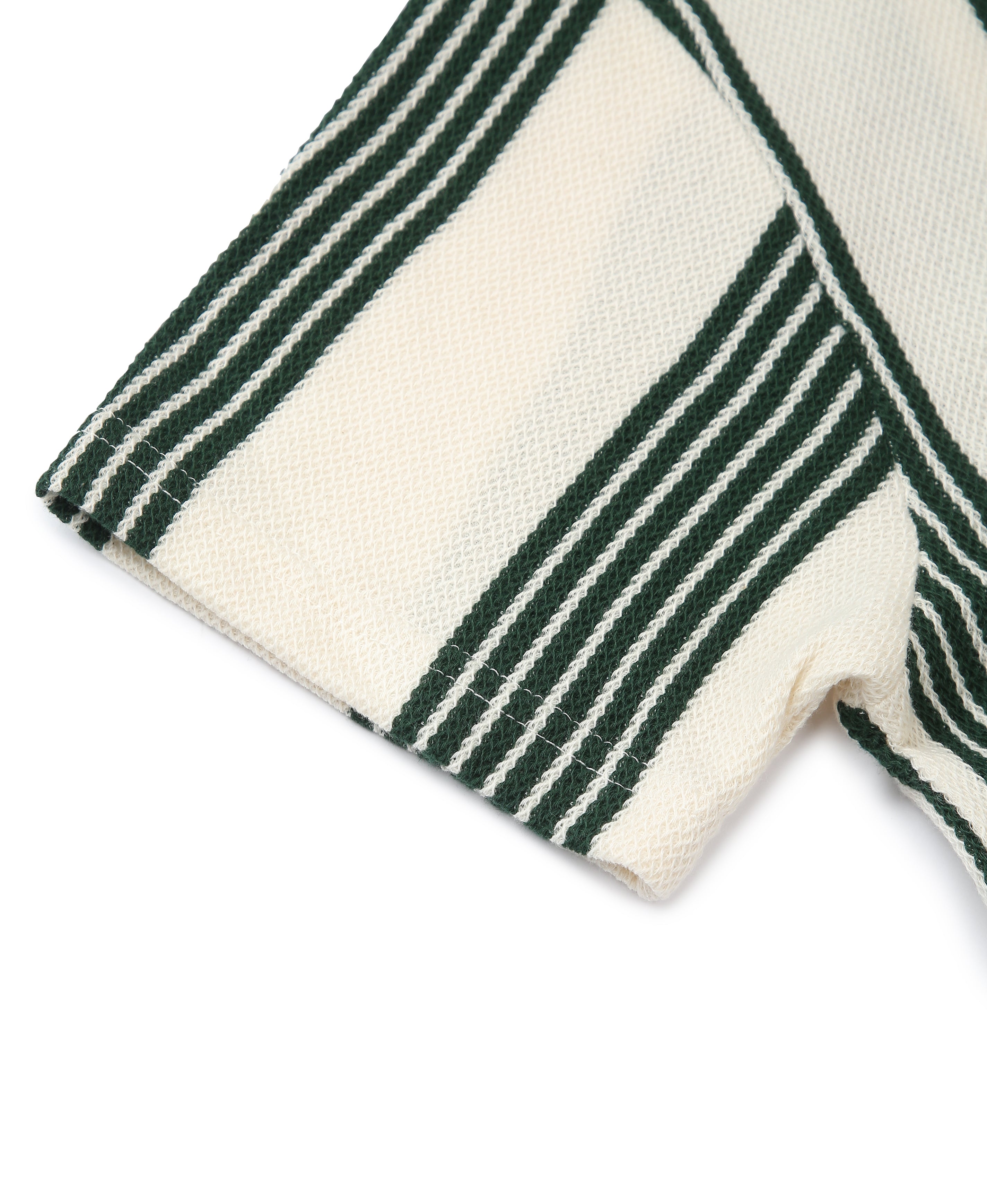 Olive Stripe Regular Shirt