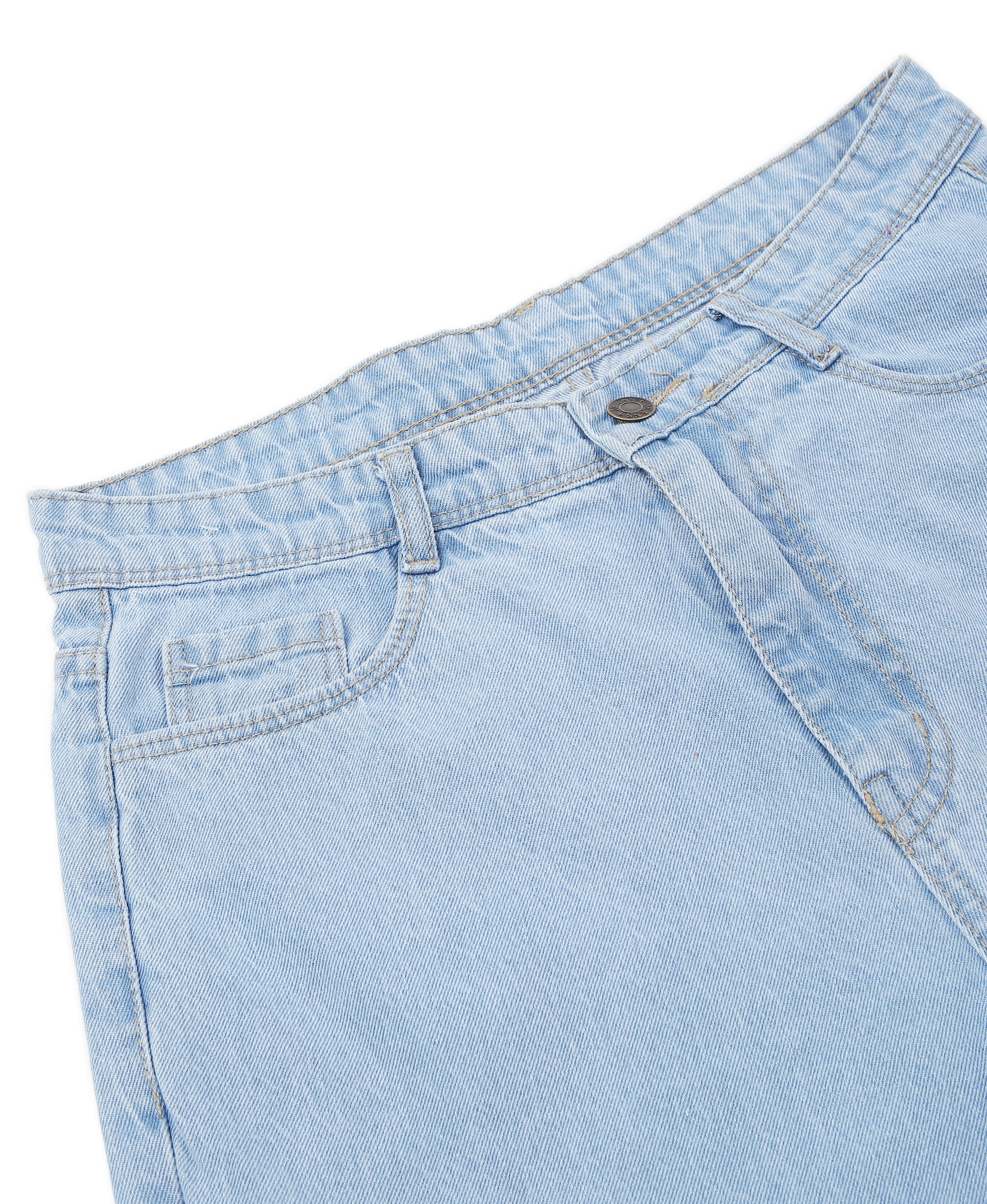 Ice Wash Classic Denim Jean