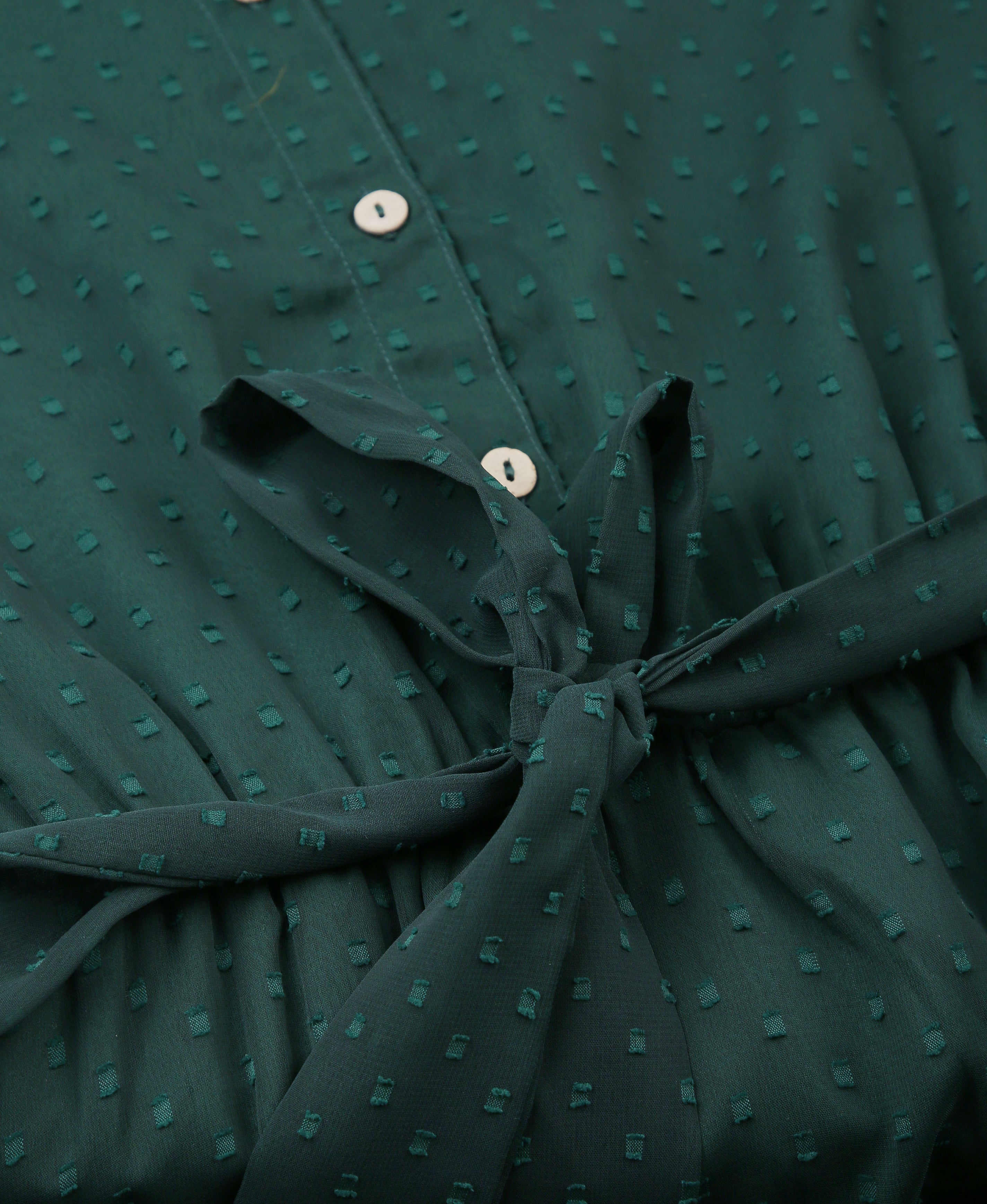 Emerald Layers Short Dress