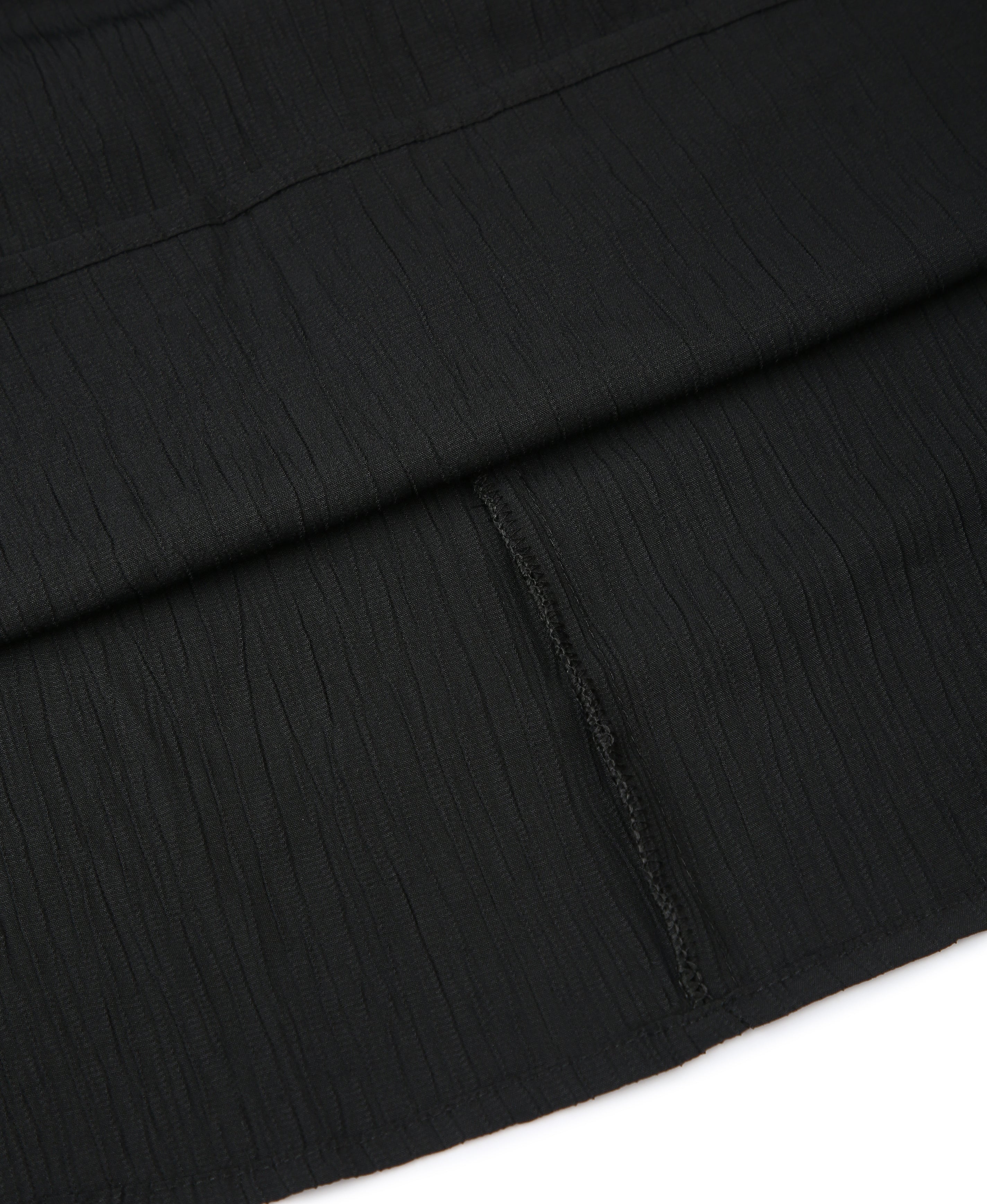 Noir Cotton Day Dress