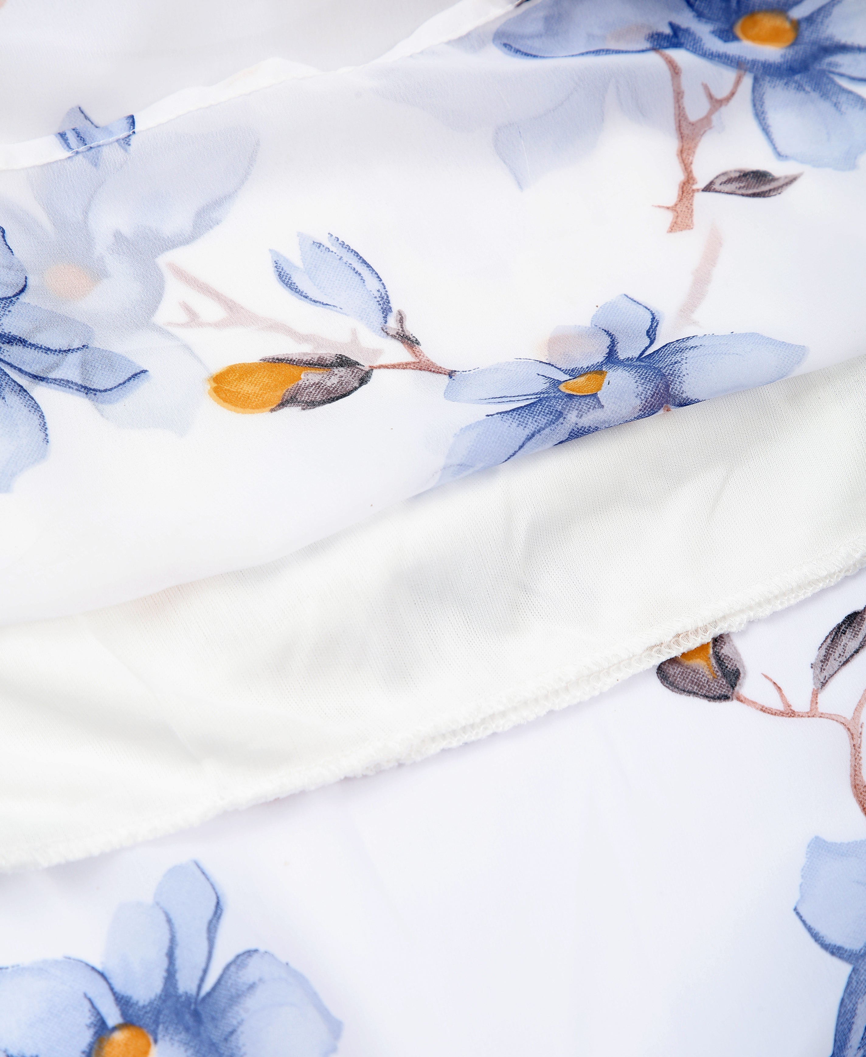 Midnight Bloom Kaftan Dress