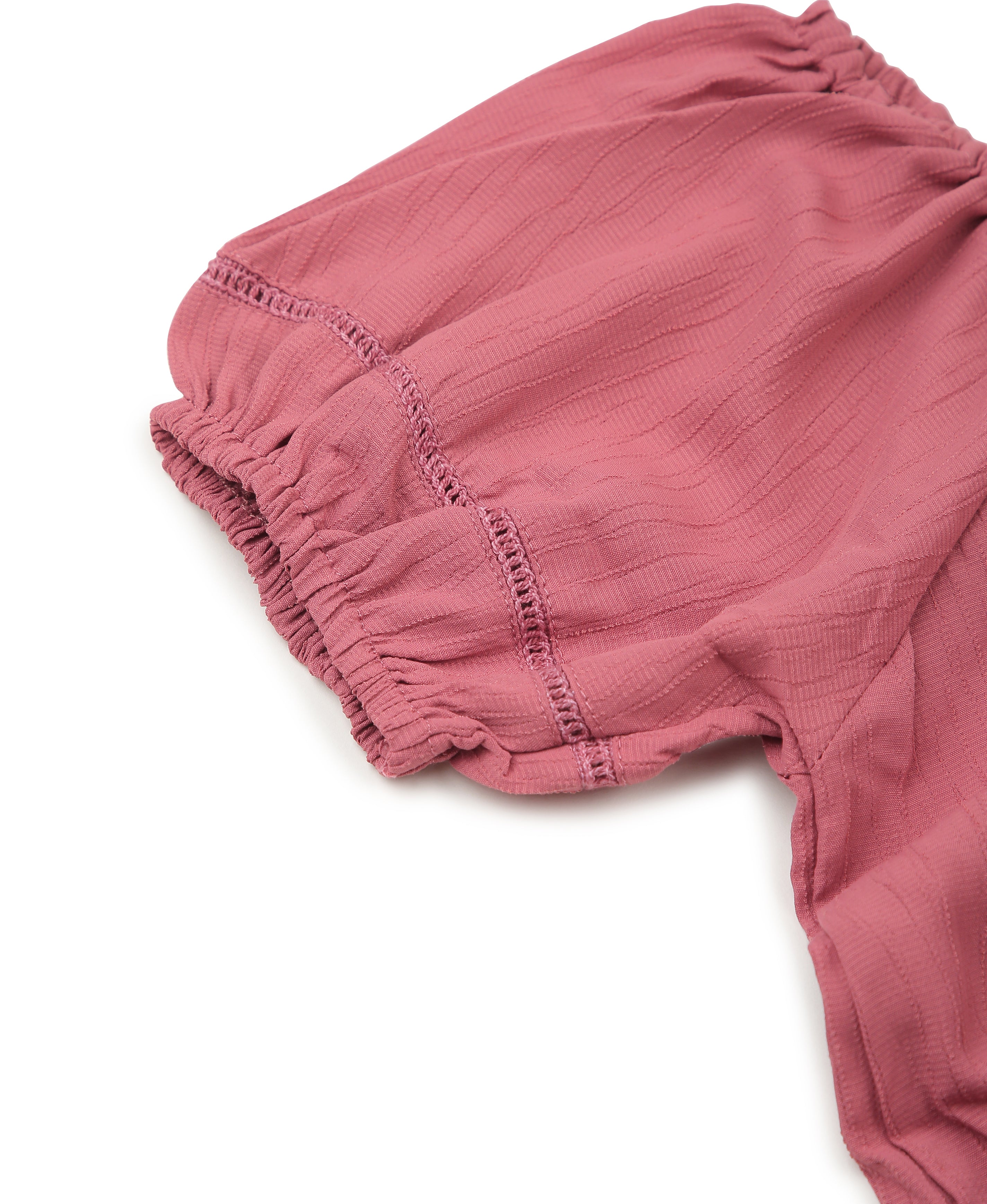 Cocoa Poly Crop Top