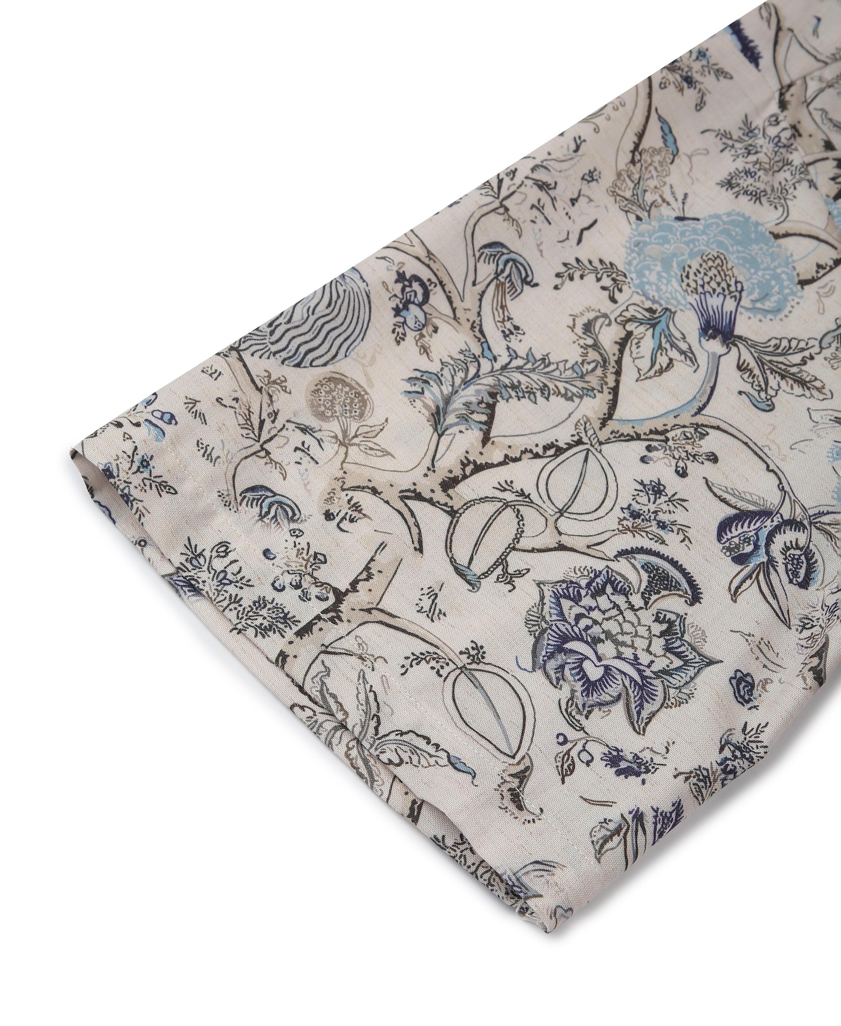 Coastal Breeze Linen Cuban Shirt